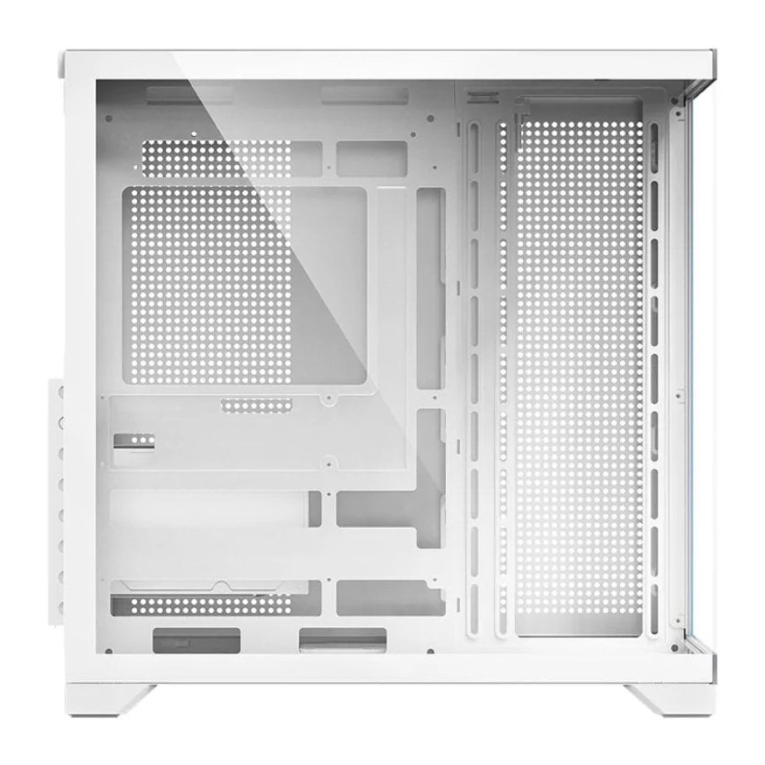 Caja Gaming Semitorre Hiditec H3 Pro// Blanca