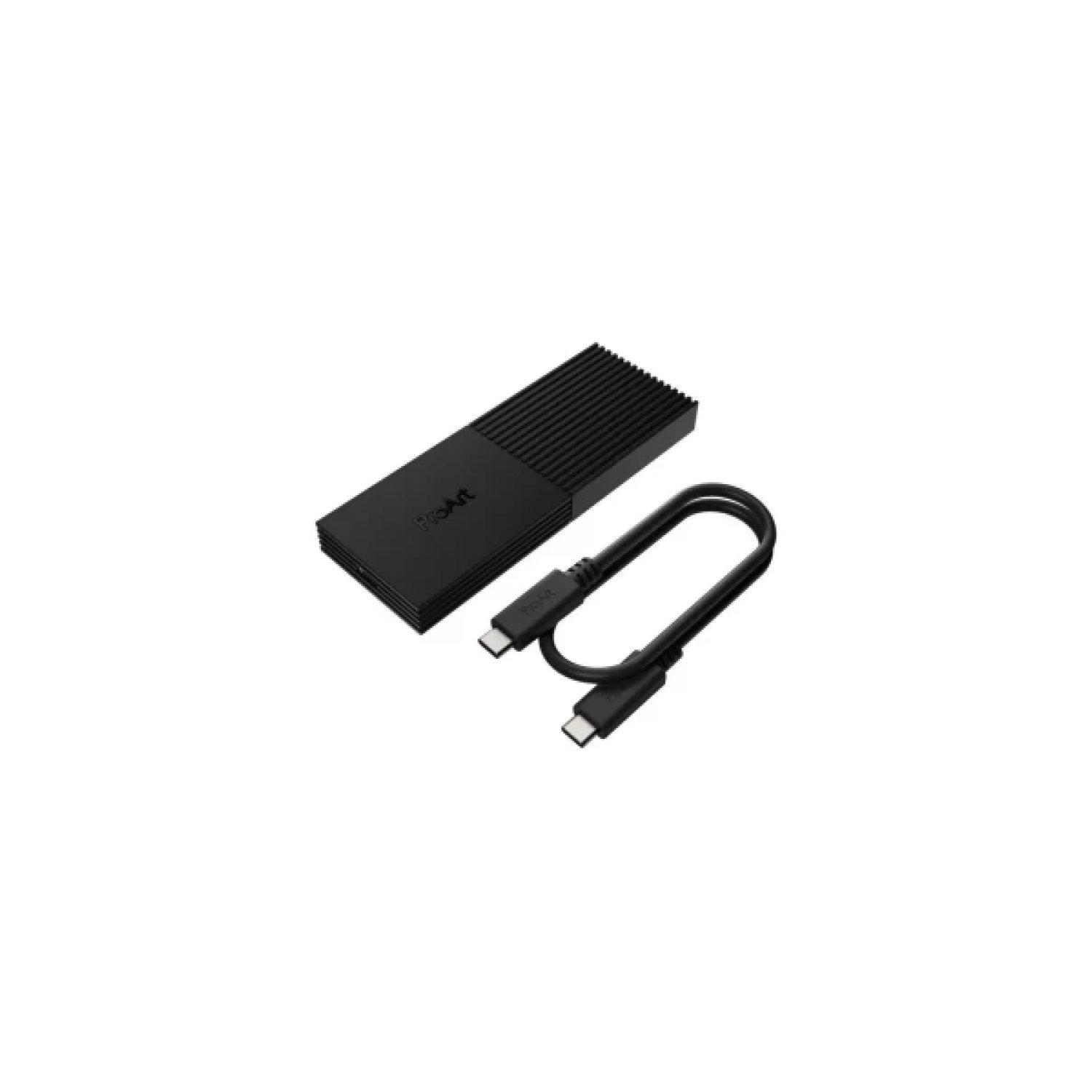 CARCASA DE SSD ASUS PROART PA40SU,USB-C 4,40GBPS,M.2,NEGRO