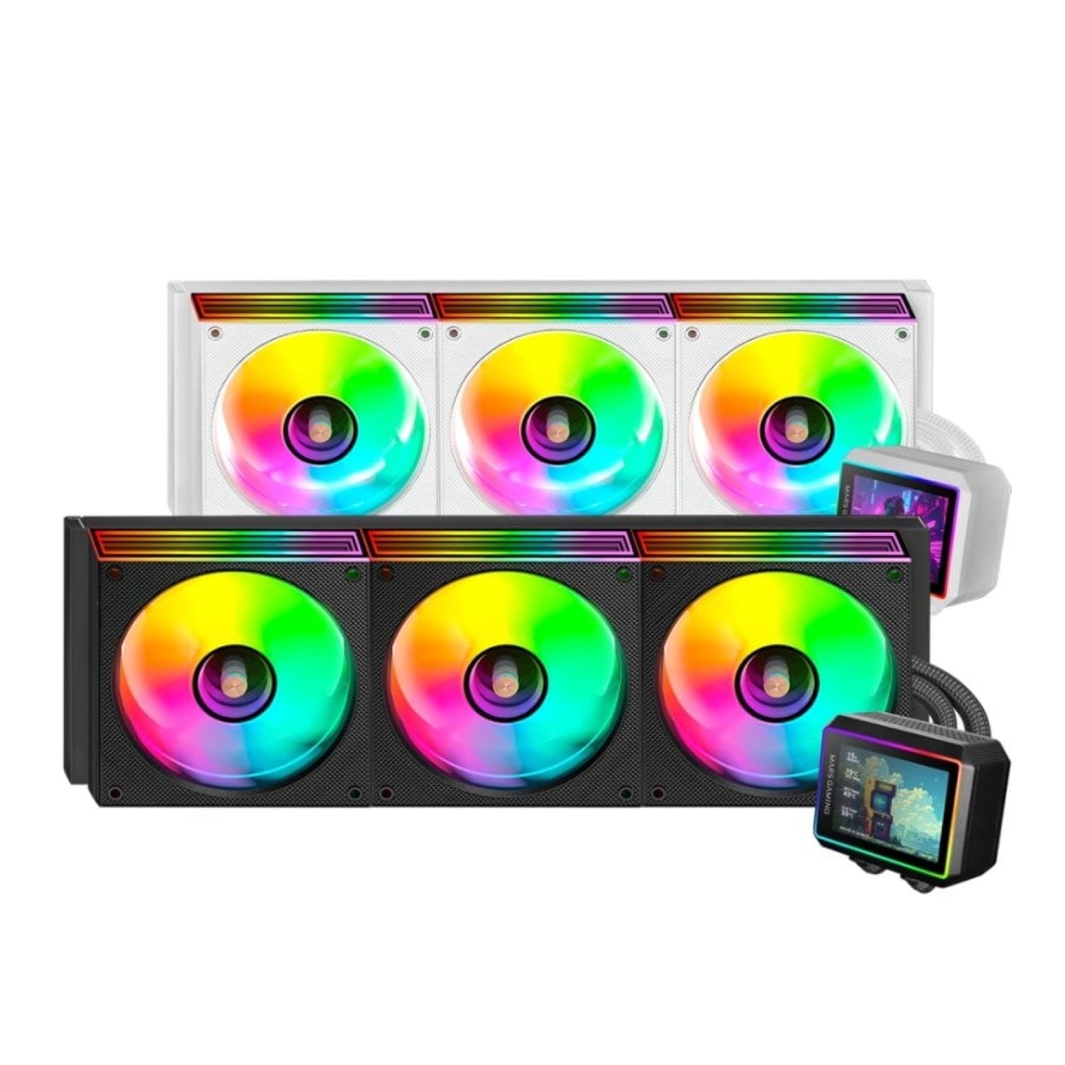 Sistema de Refrigeración Líquida Mars Gaming ML-VISIONII360/ Negro