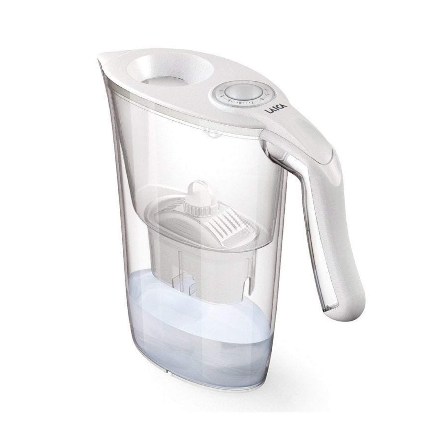 Jarra Filtrante Laica Carmen Norma J35-DA/ Capacidad 2.3L/ Blanca