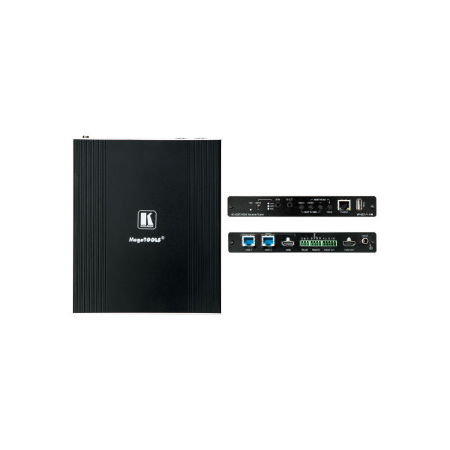 KRAMER VP-427X2 4K HDR HDBT RECEIVER / SCALER TOOL WITH HDBASET AND HDMI INPUTS (72-00004590)