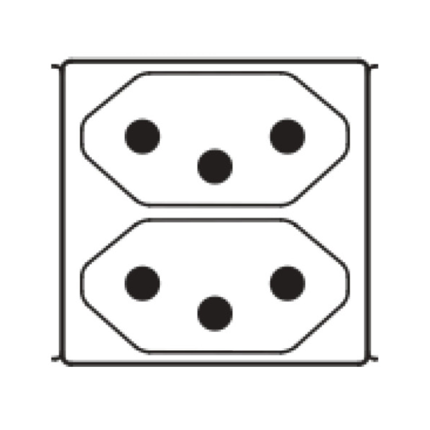 Kramer Electronics TS-1BR toma de corriente