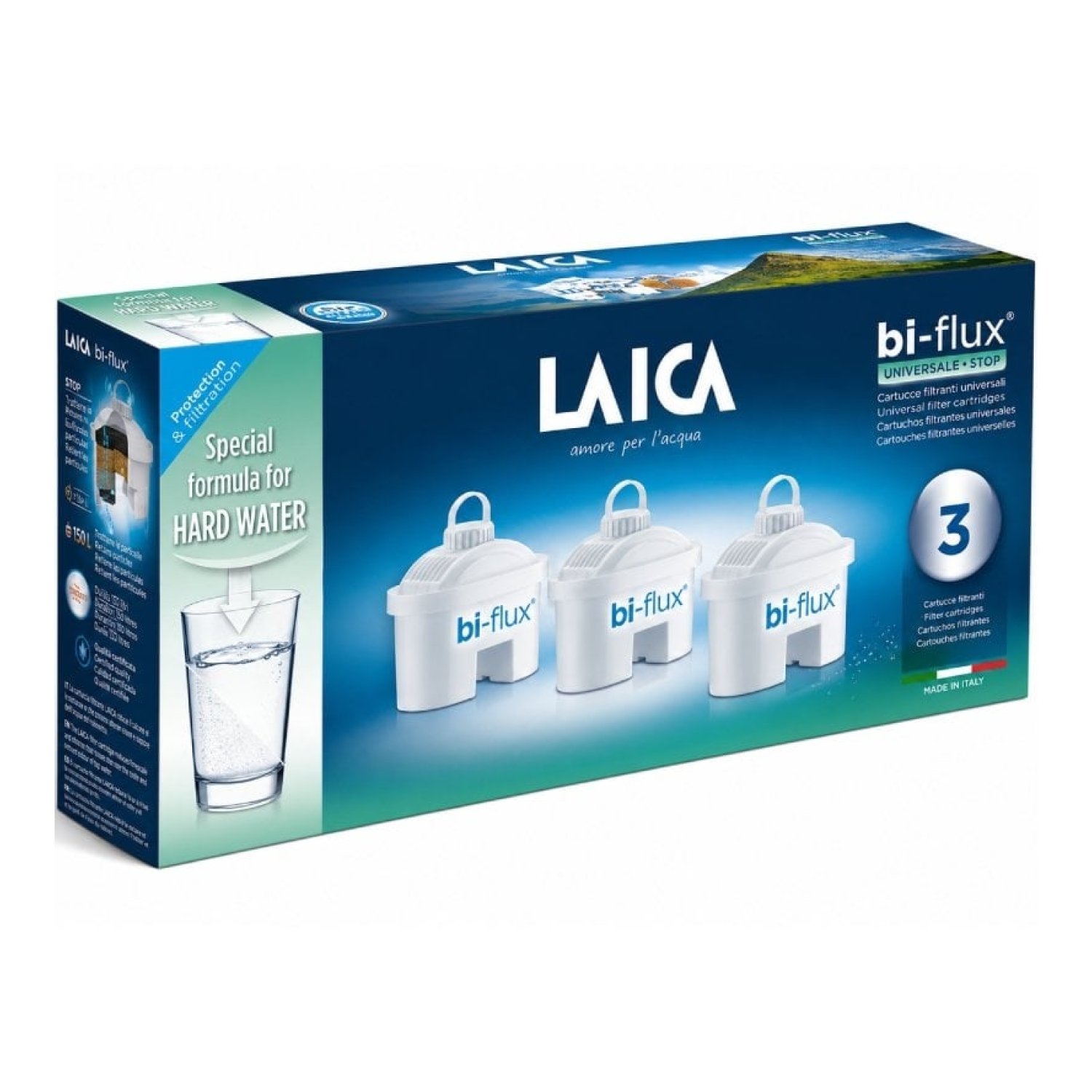 Filtros BI-FLUX Limescale Laica H3MEU01/ Pack 3