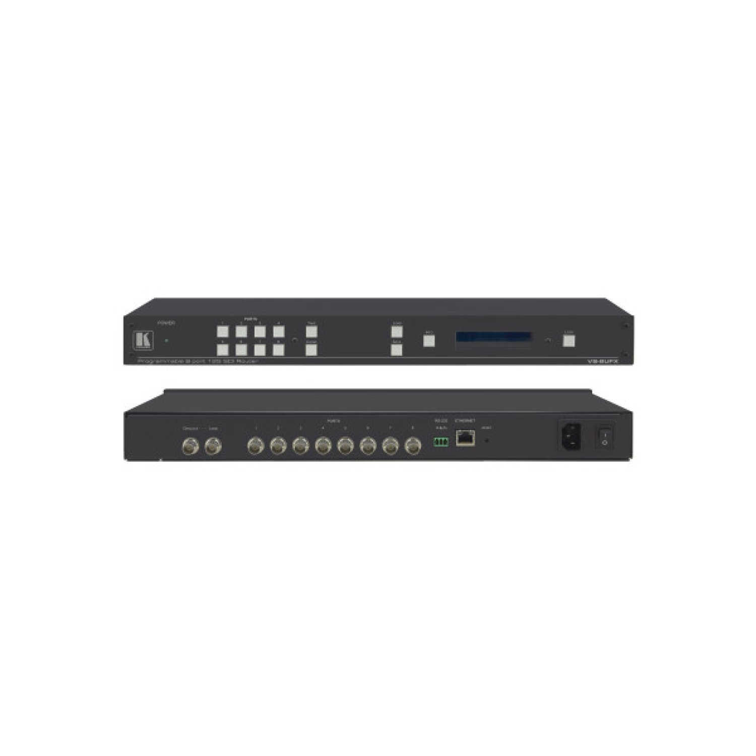 Kramer Electronics VS-8UFX matriz de conmutación Matriz de conmutación AV Pantalla incorporada