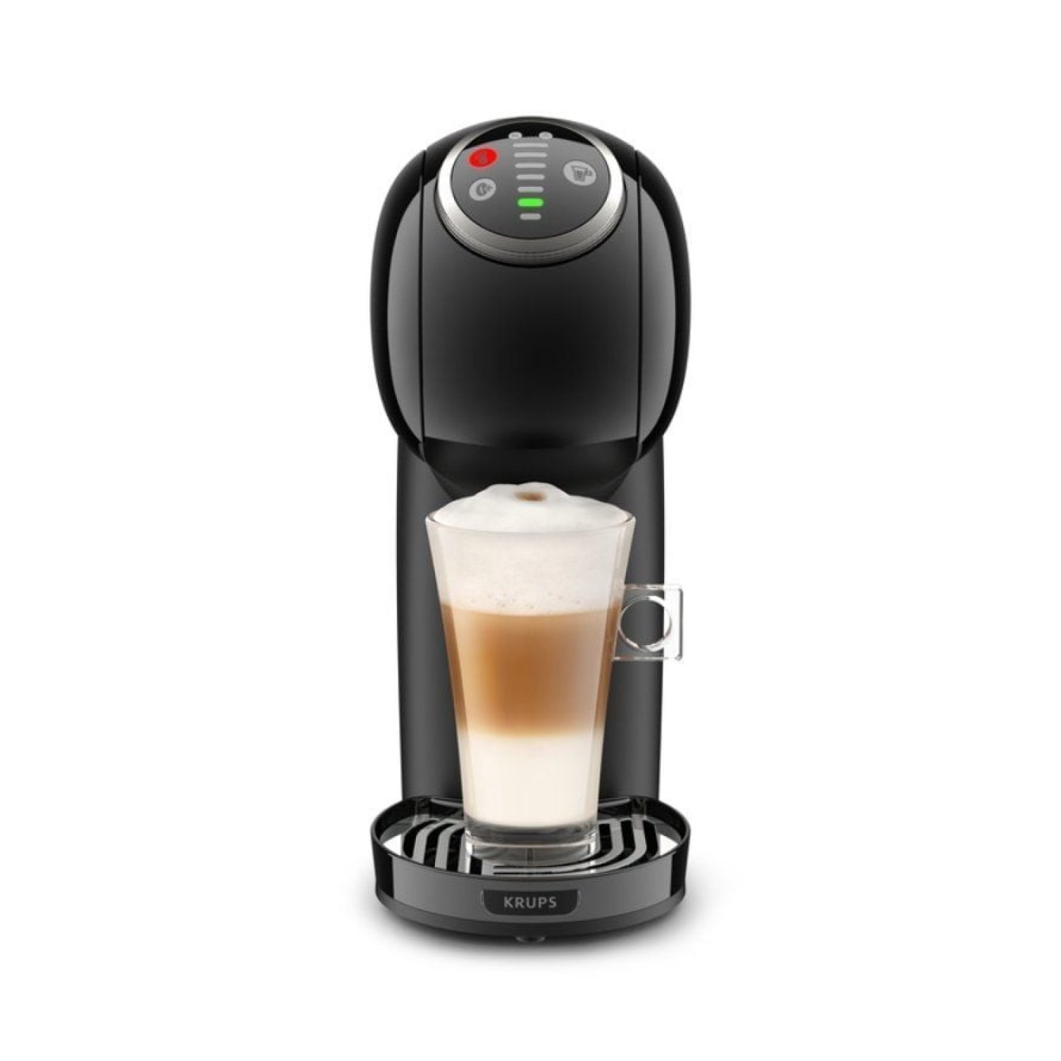 Cafetera de Cápsulas Krups Genio S Plus/ Negra
