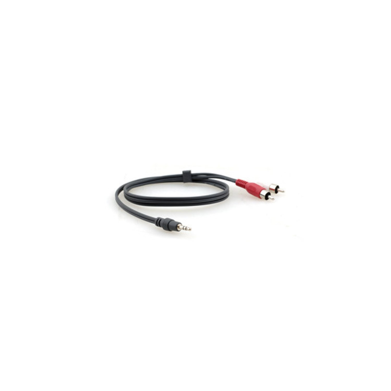 Kramer Electronics 3.5mm - 2 RCA, 1.8m cable de audio 1,8 m 3,5mm Negro, Rojo, Blanco