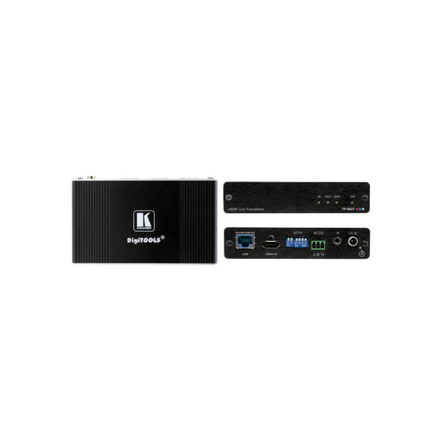 Kramer Electronics TP-583T extensor audio/video Transmisor de señales AV Negro
