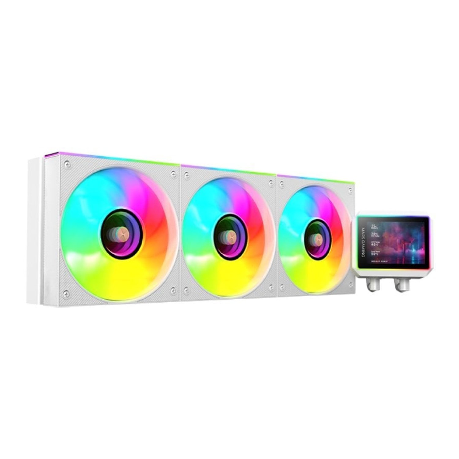 Sistema de Refrigeración Líquida Mars Gaming ML-VISIONII360/ Blanco