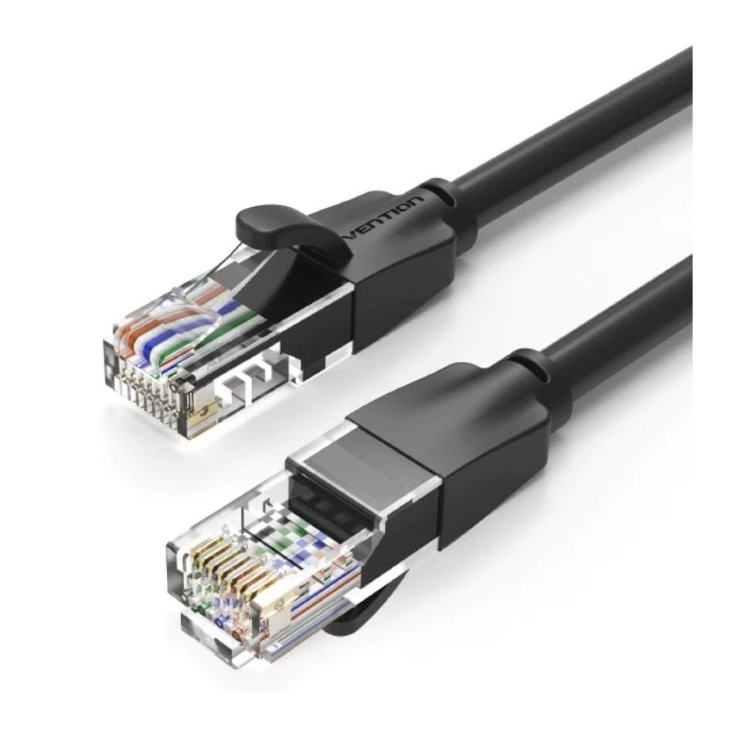 Cable de Red RJ45 UTP Vention IBEBY Cat.6/ 30cm/ Negro