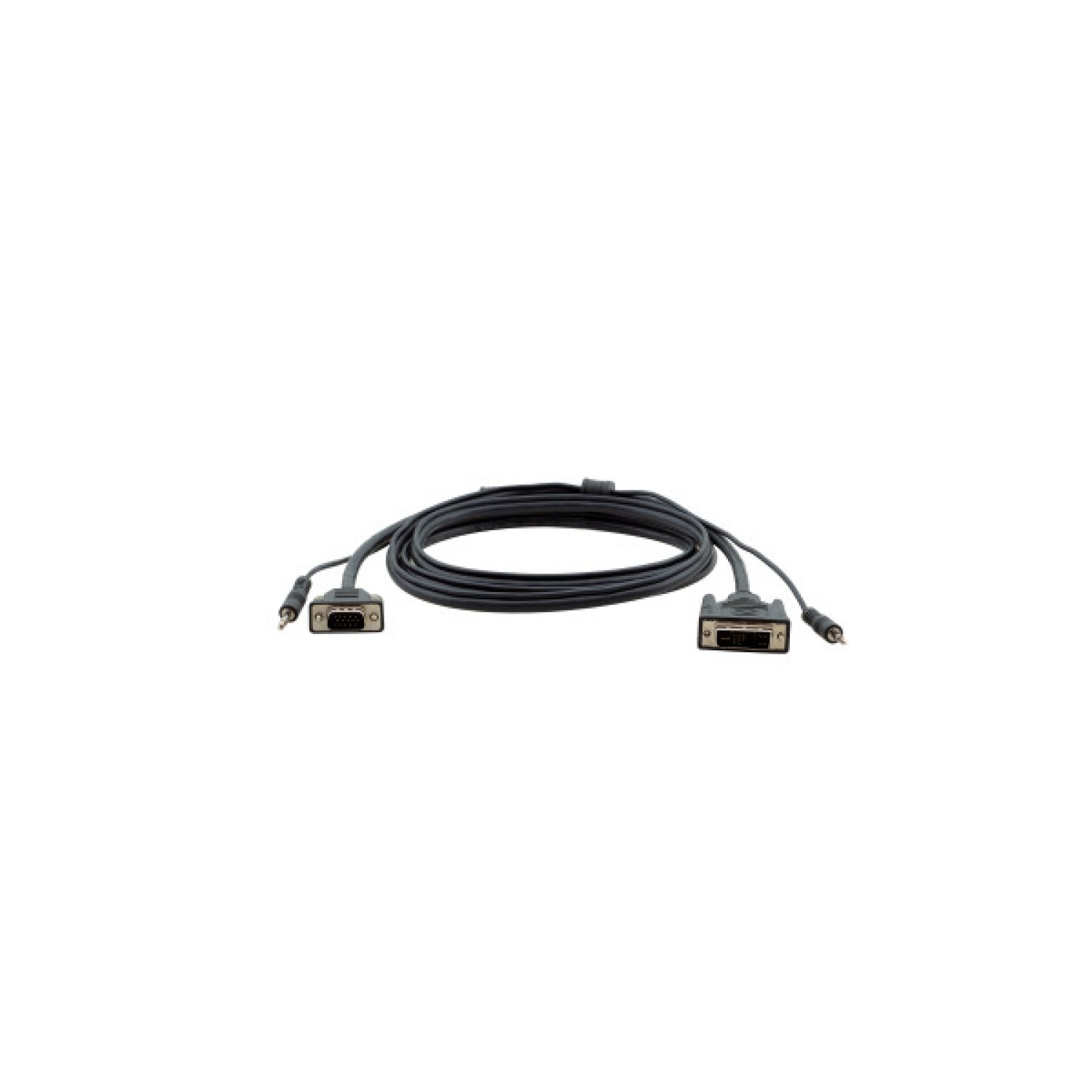 Kramer Electronics 7.6m, DVI-I/3.5mm - VGA/3.5mm 7,6 m DVI-I/3.5mm VGA/3,5mm Negro