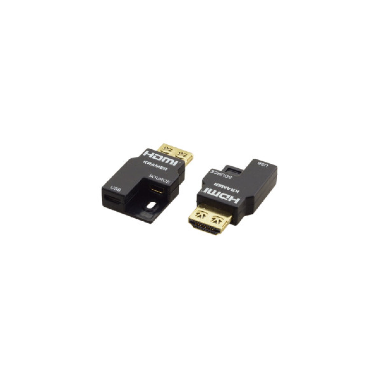 Kramer Electronics AD-AOCH/XL/TR adaptador de cable HDMI A Negro