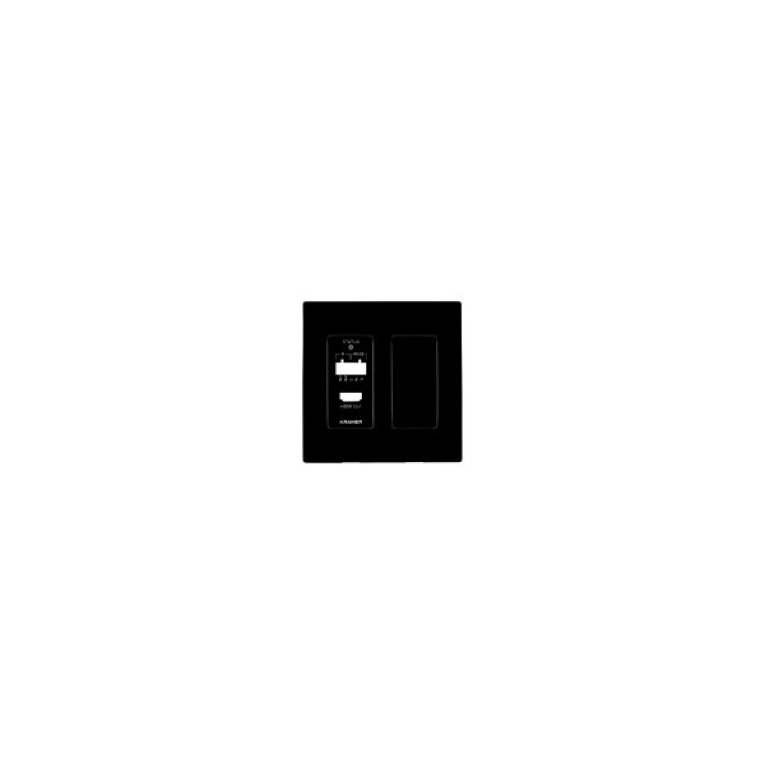 Kramer Electronics WP-789R/US-PANEL-SET-D(B) Negro