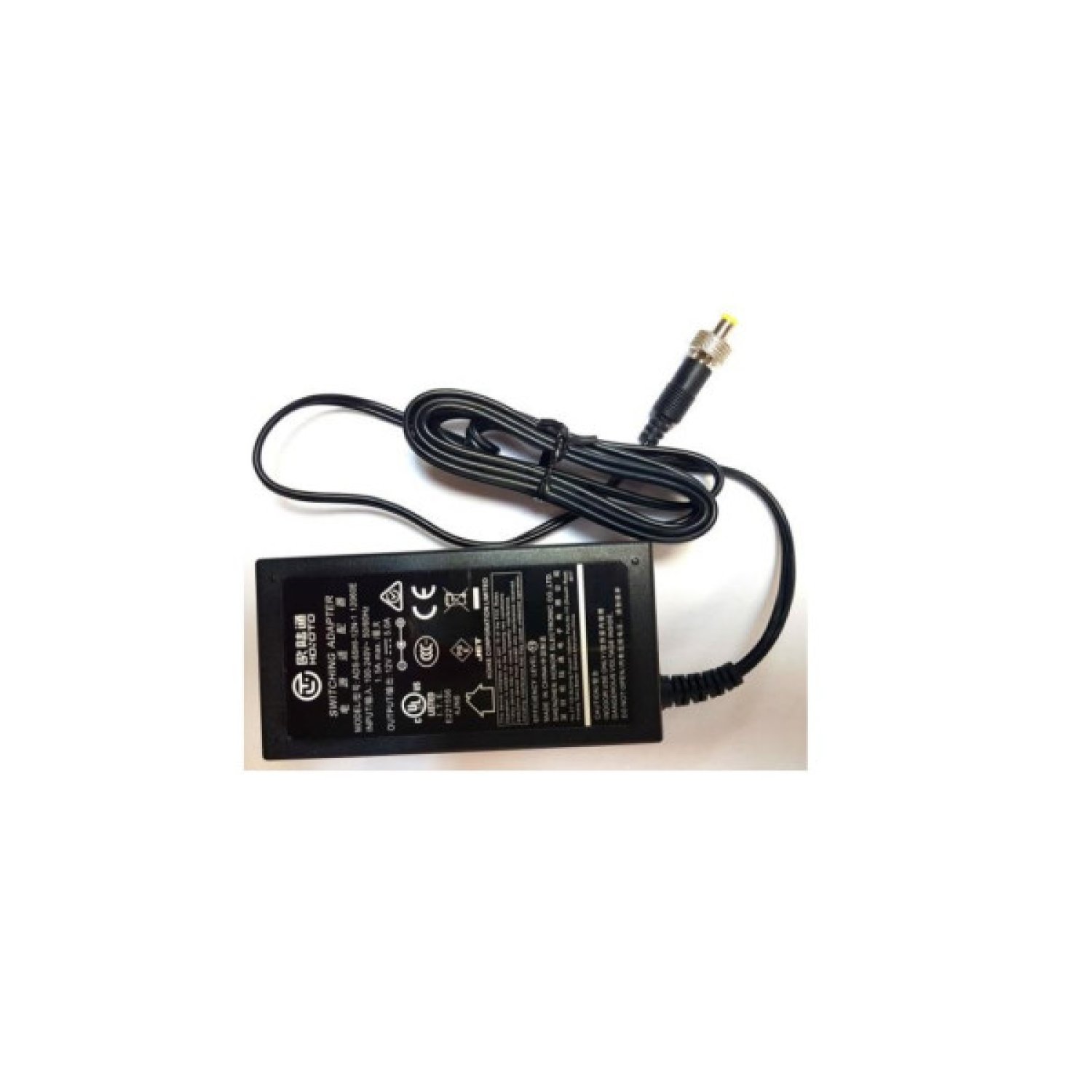 Kramer Electronics PS-1205 adaptador e inversor de corriente Interior 60 W Negro
