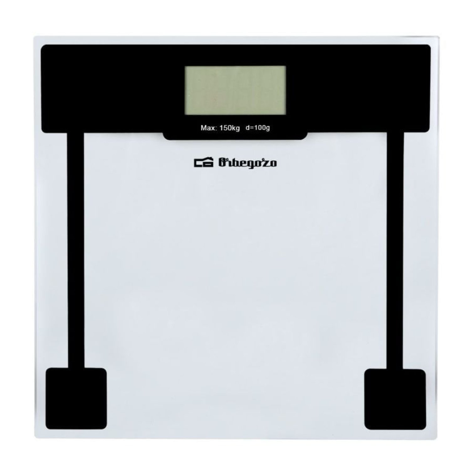 Báscula de Baño Orbegozo PB 2210/ Hasta 150kg/ Cristal
