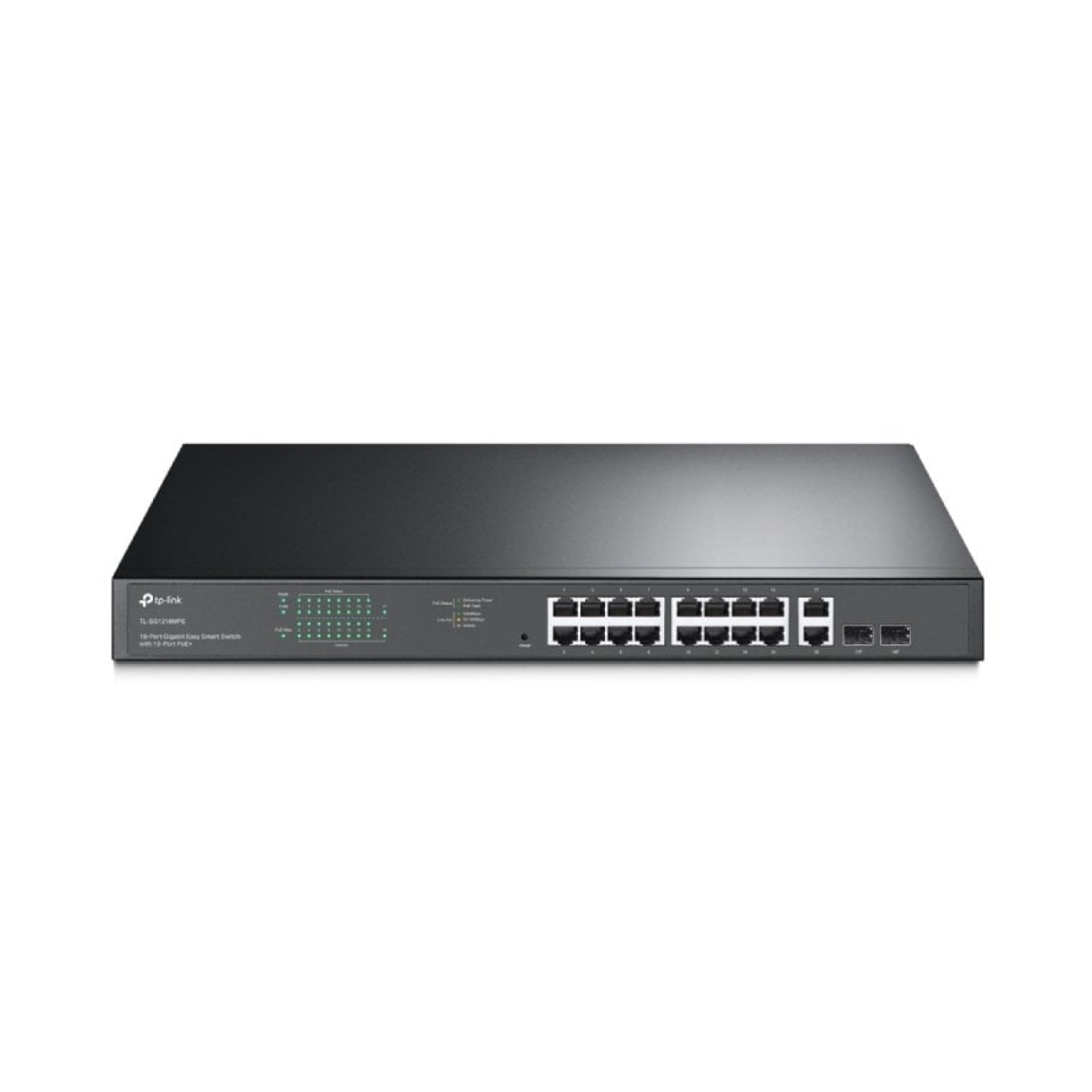 Switch TP-Link Easy Smart TL-SG1218MPE 20 Puertos/ RJ-45 10/100/1000 PoE+/SFP