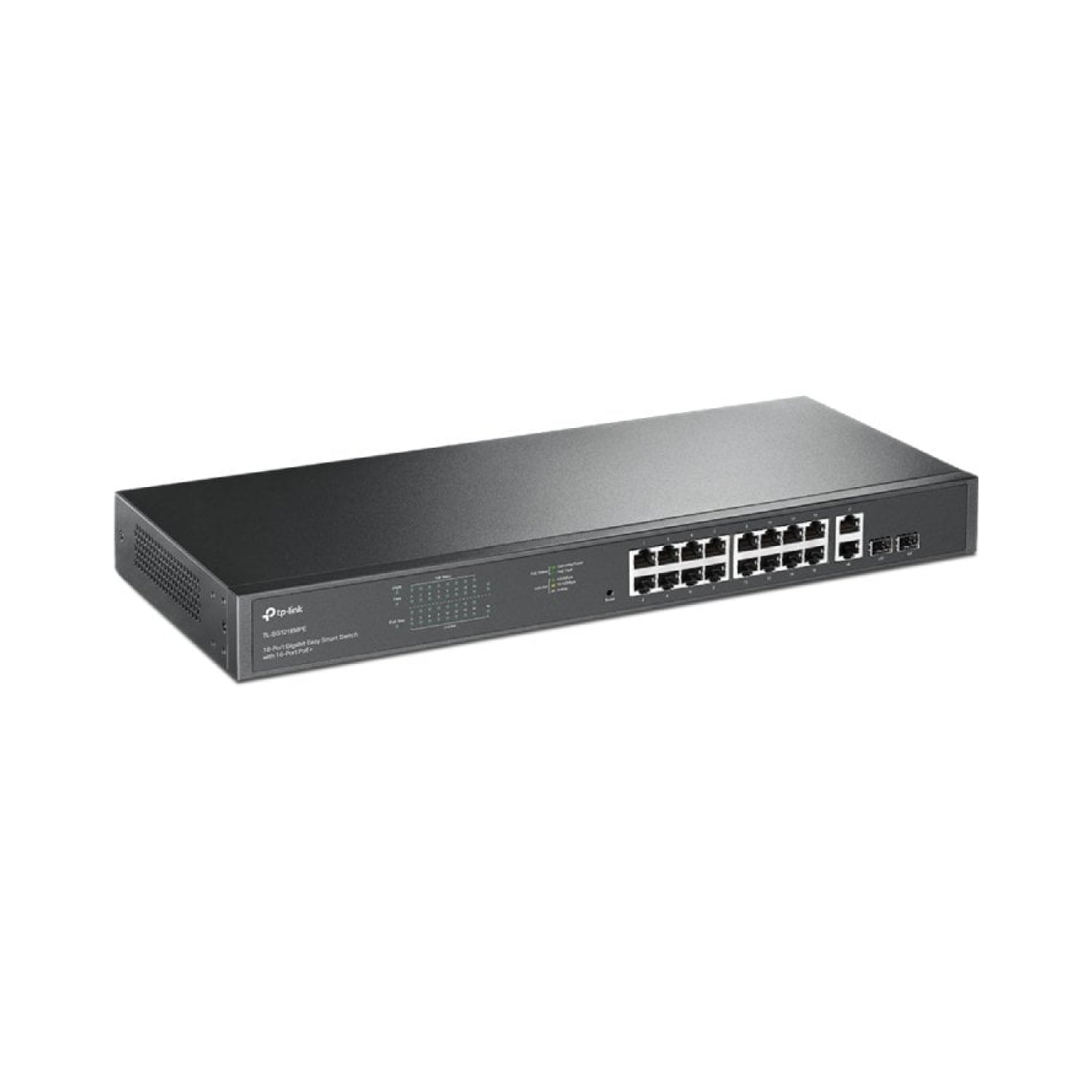 Switch TP-Link Easy Smart TL-SG1218MPE 20 Puertos/ RJ-45 10/100/1000 PoE+/SFP