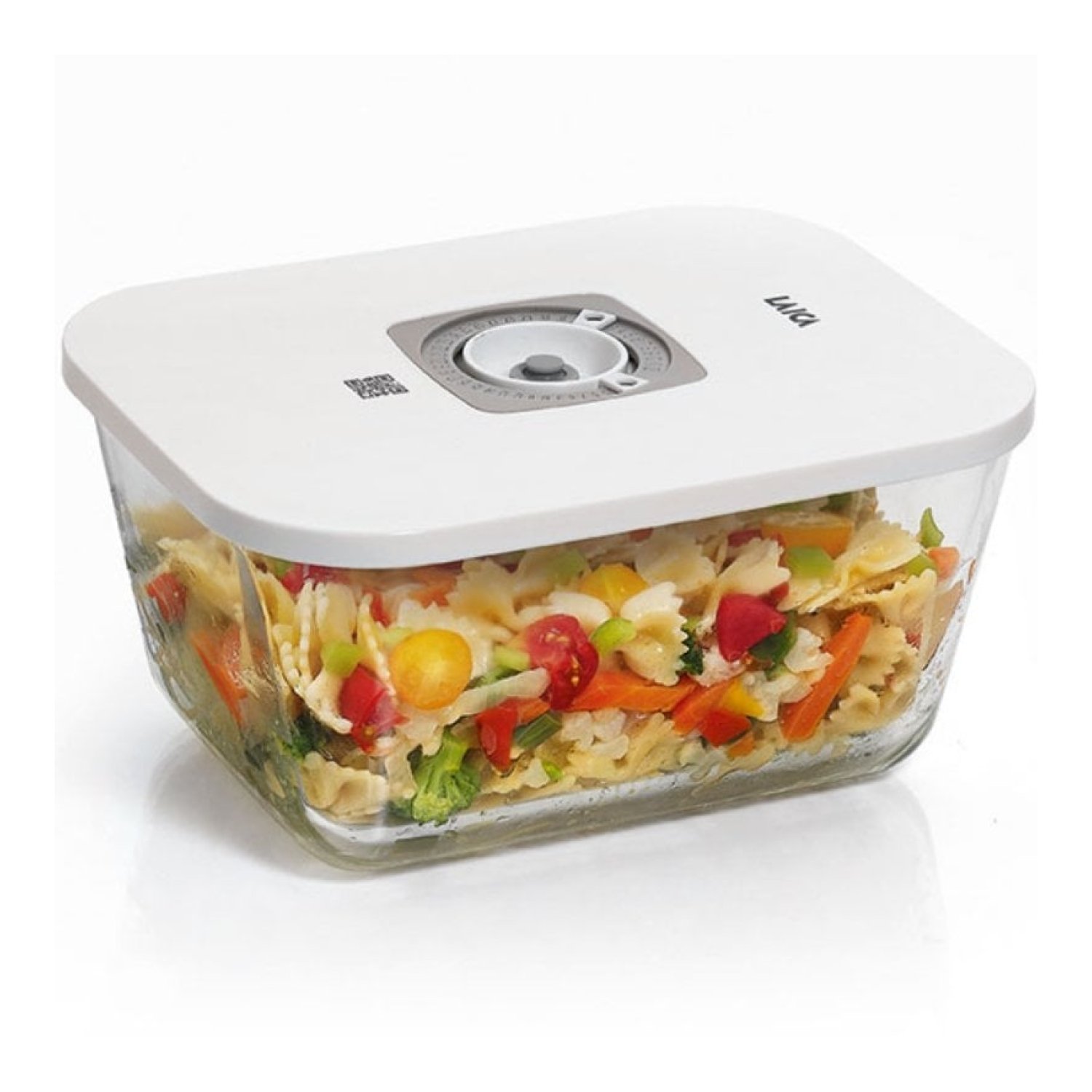 Recipiente de Cristal Laica VT33070/ con Funcion al Vacio/ Capacidad 2.7L