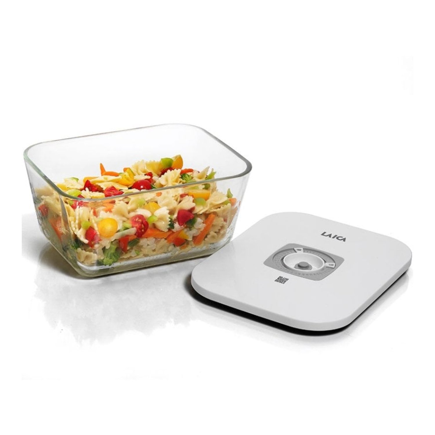 Recipiente de Cristal Laica VT33070/ con Funcion al Vacio/ Capacidad 2.7L