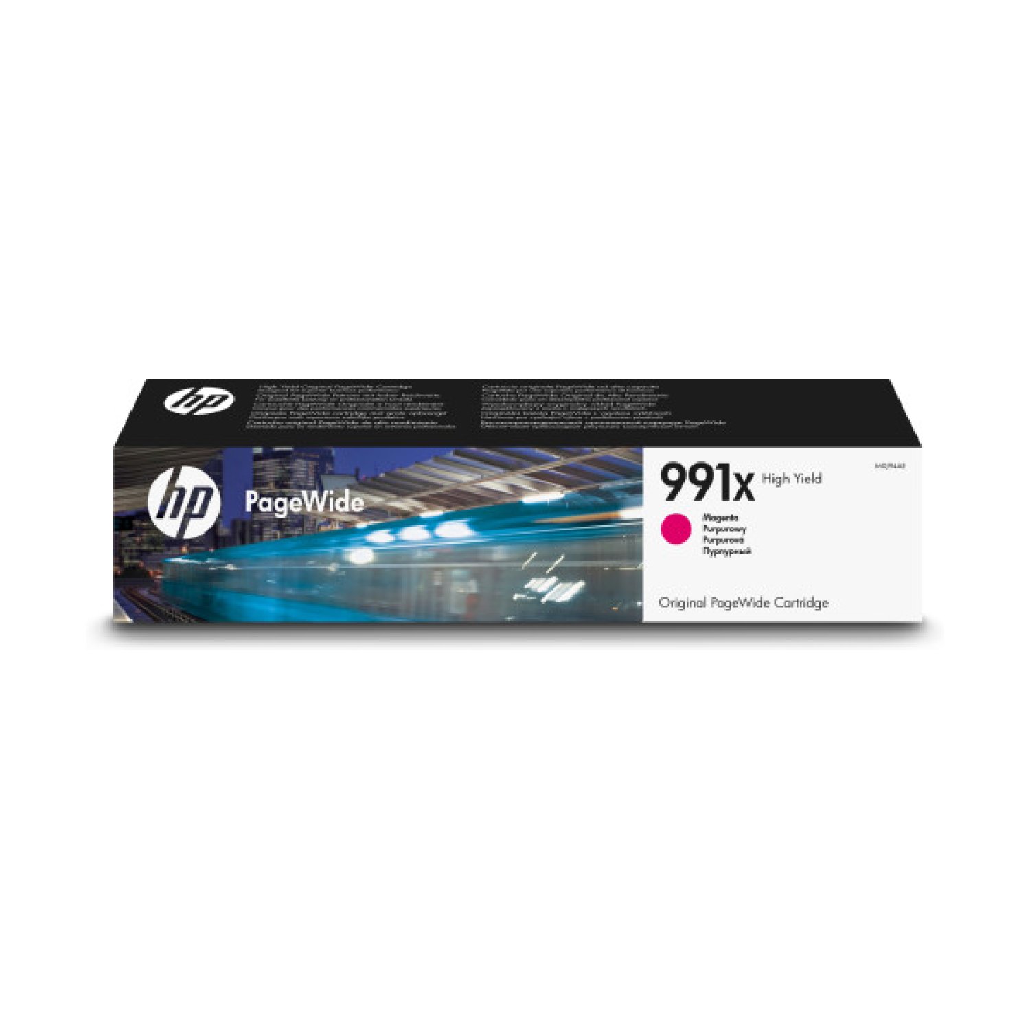 HP Cartucho Original PageWide 991X de alta capacidad magenta