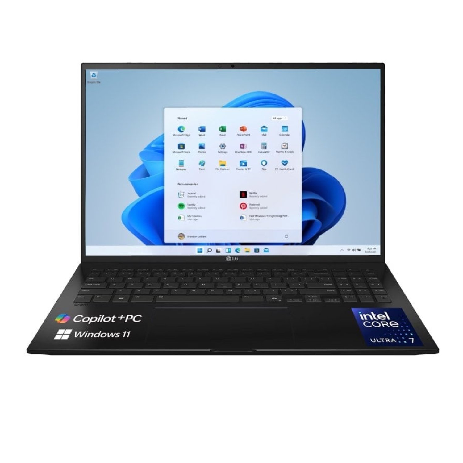 Portátil LG Gram 16Z90TL-G.AU85BN Intel Core Ultra 7-258V/ 32GB/ 512GB SSD/ 16"/ Win11