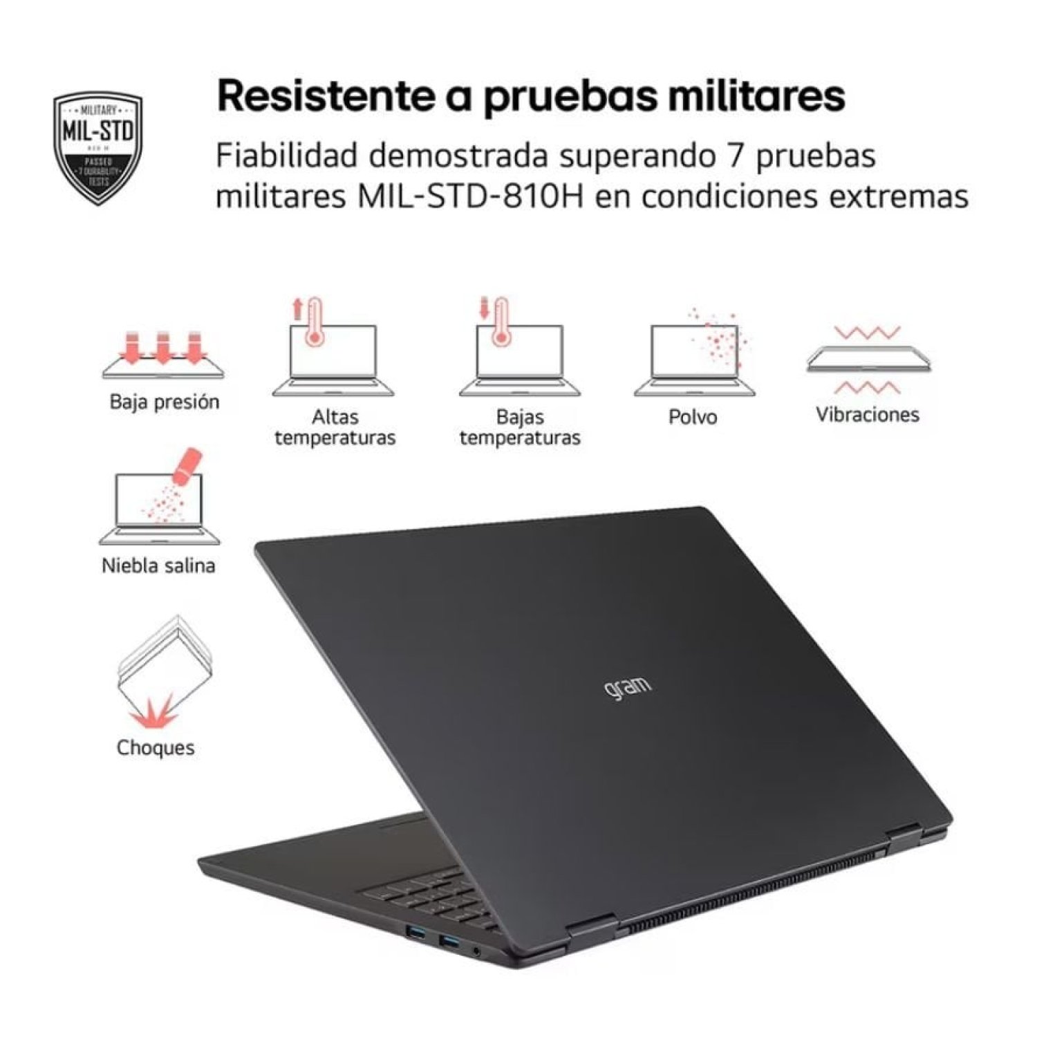Portátil LG Gram 16Z90TL-G.AU85BN Intel Core Ultra 7-258V/ 32GB/ 512GB SSD/ 16"/ Win11