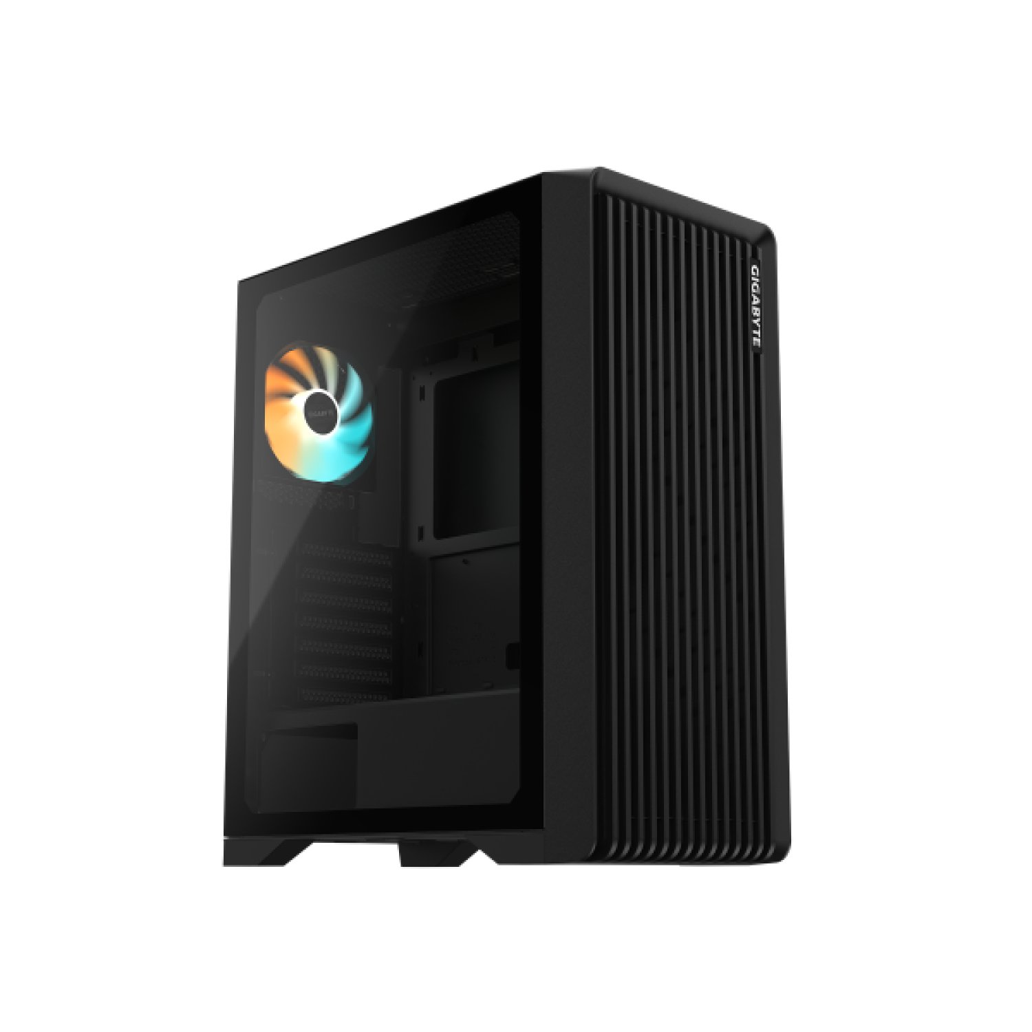 CAJA GIGABYTE GIGABYTE C103 GLASS GLOBAL,SEMI-TORRE,ATX,F:120MM X3,R:120MM X1,2X3.5"+2X2.5”,1USB3.0,NEGRO+VENTANA TRANSPARENTE (GB-C103G)