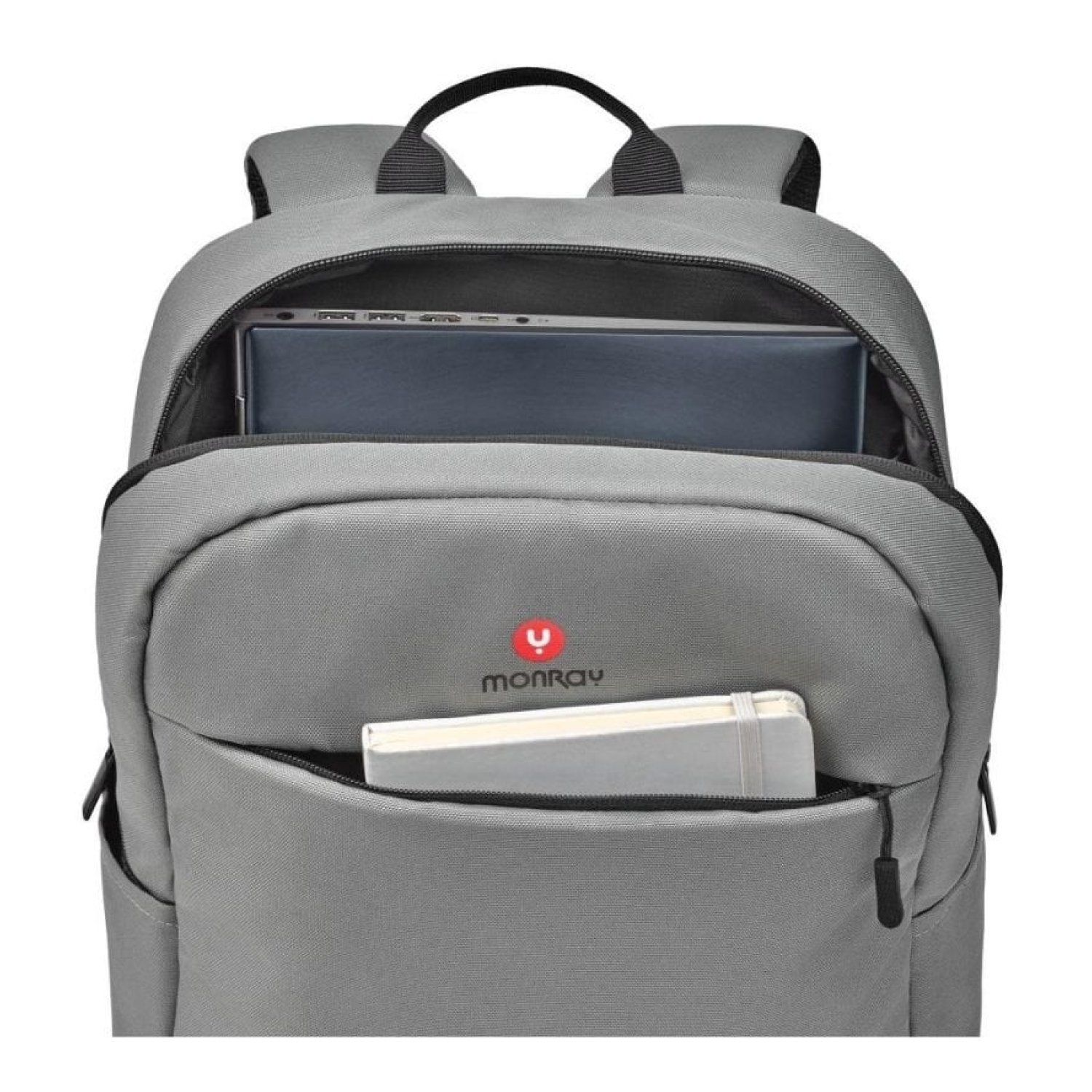 Mochila NGS Monray Sacks Venture para Portátiles hasta 15.6"/ Gris