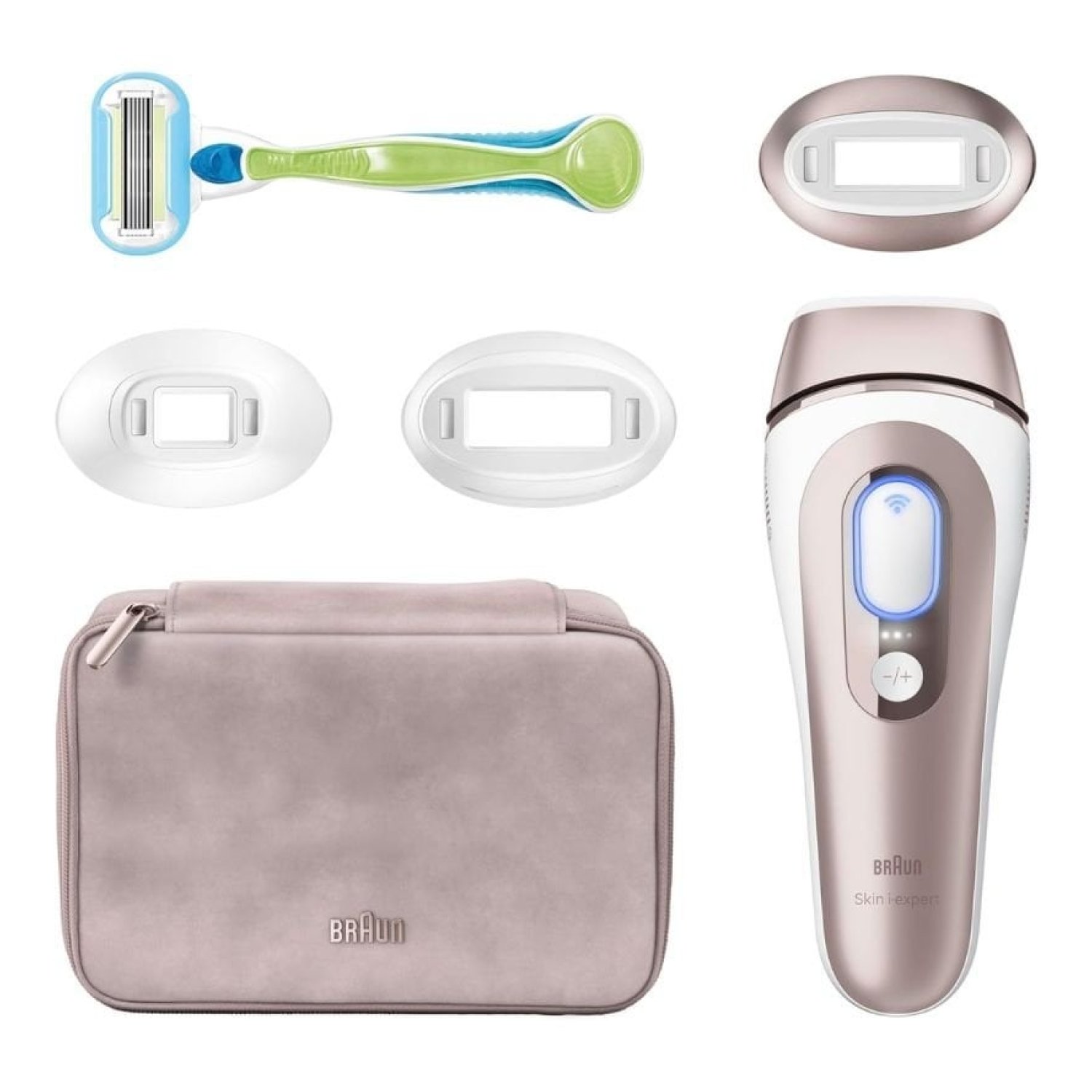 Depiladora de Luz pulsada Braun Skin-expert PL7253 IPL/ con Cable