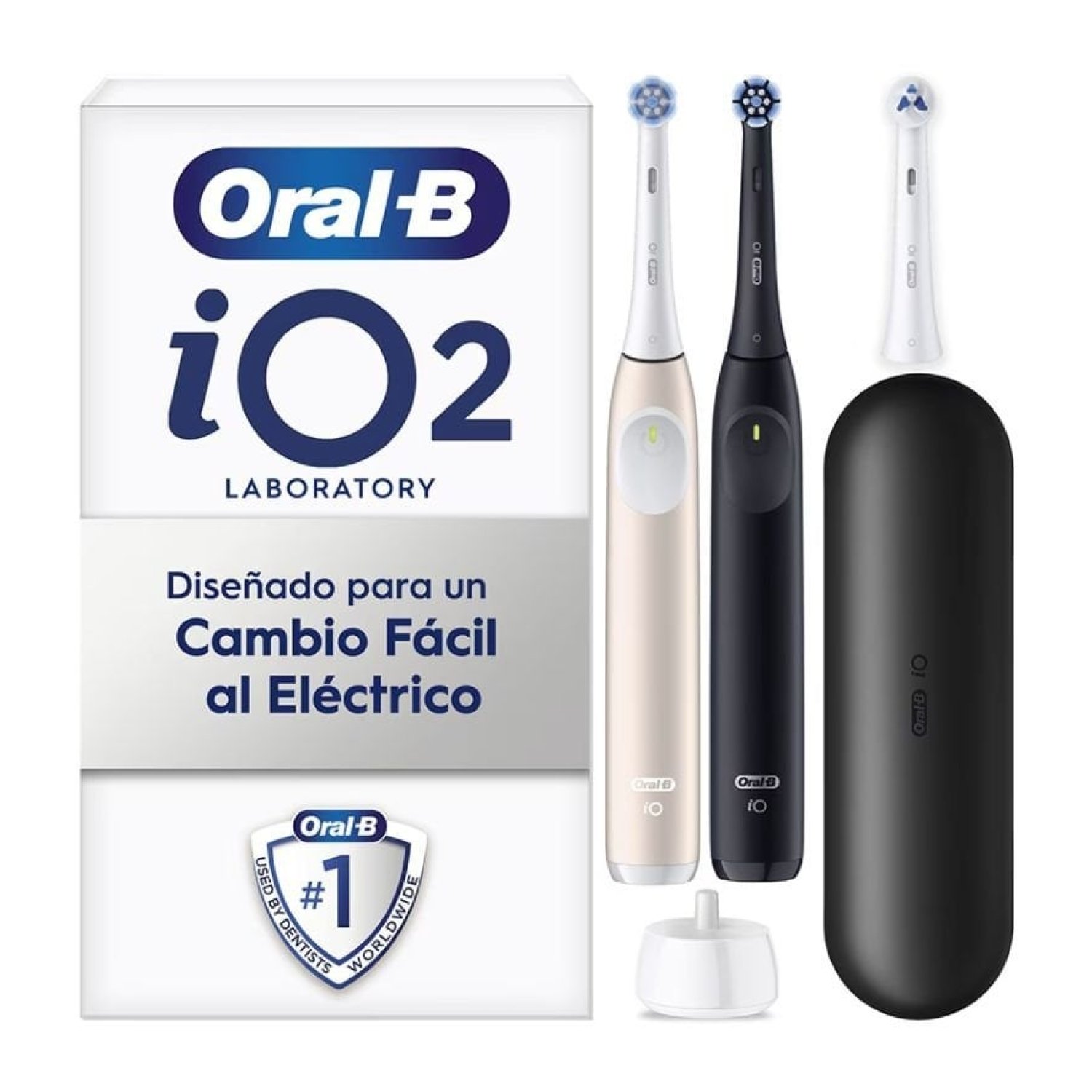 Cepillo Dental Oral-B iO 2 Laboratory/ Incluye Funda + Recambio