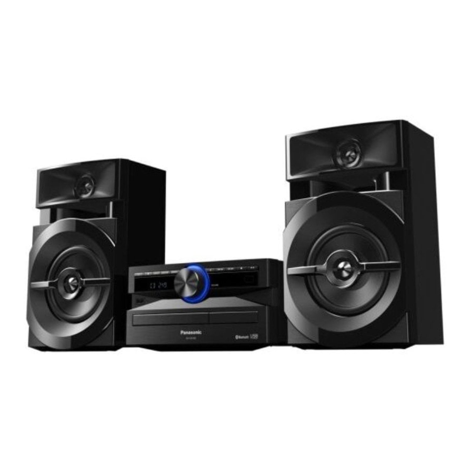 Microcadena con bluetooth Panasonic SC-UX100E-K/ 300W/ Negro