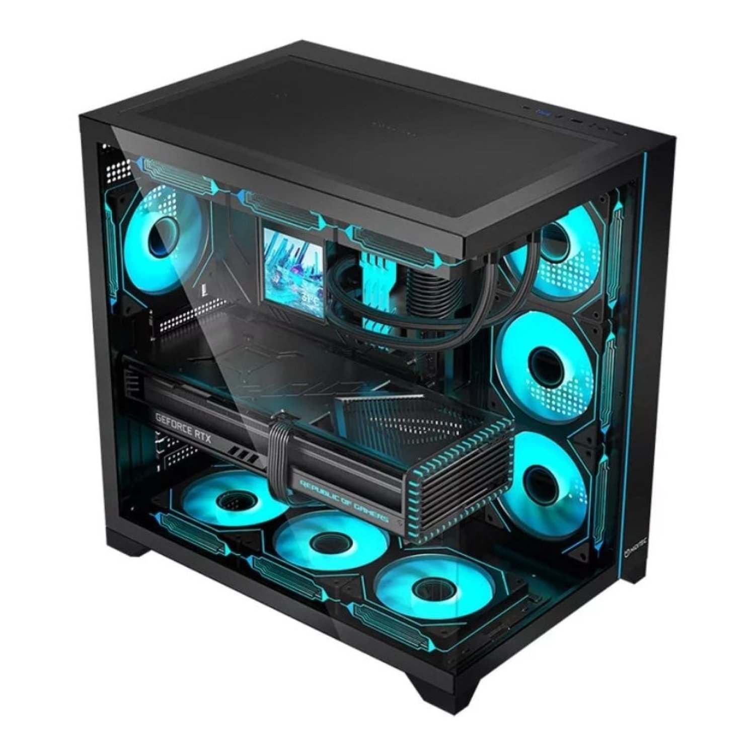 Caja Gaming Semitorre Hiditec H3 Pro