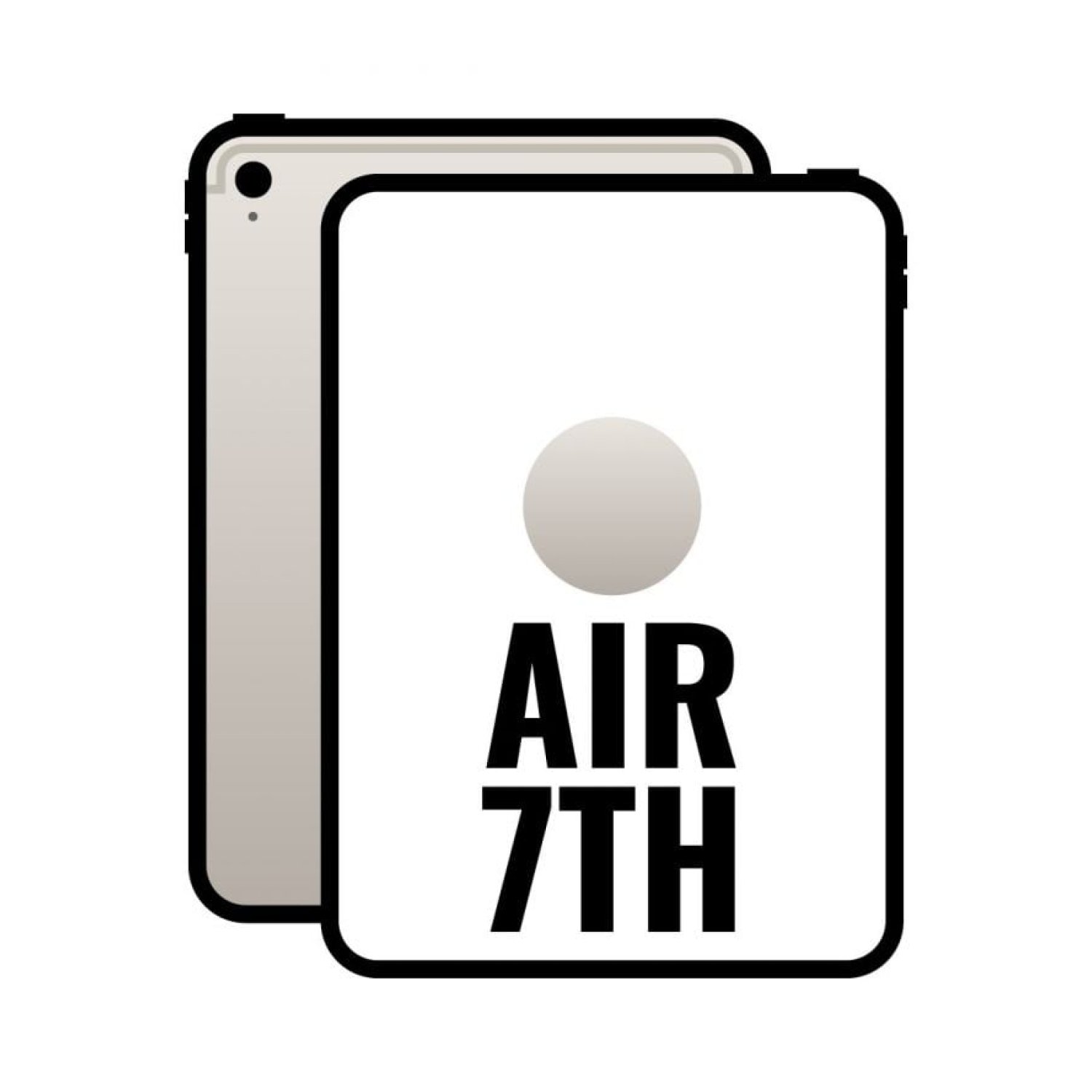 Apple iPad Air 11" 7th Wi-Fi Cell/ 5G/ M3/ 256 GB/ Blanco Estrella
