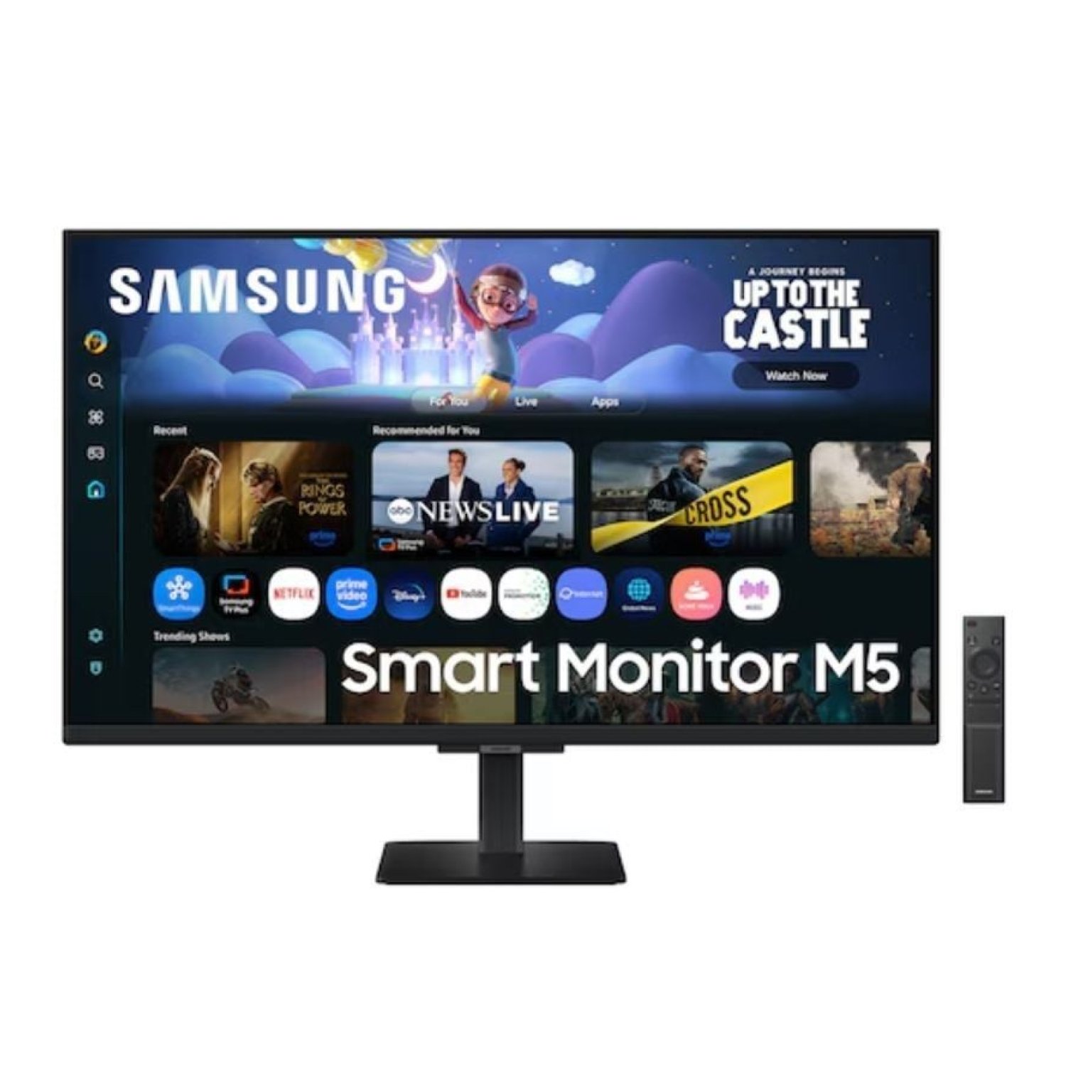 Smart Monitor Samsung M5 S27FM500EU 27"/ Full HD/ Multimedia/ Smart TV/ Negro