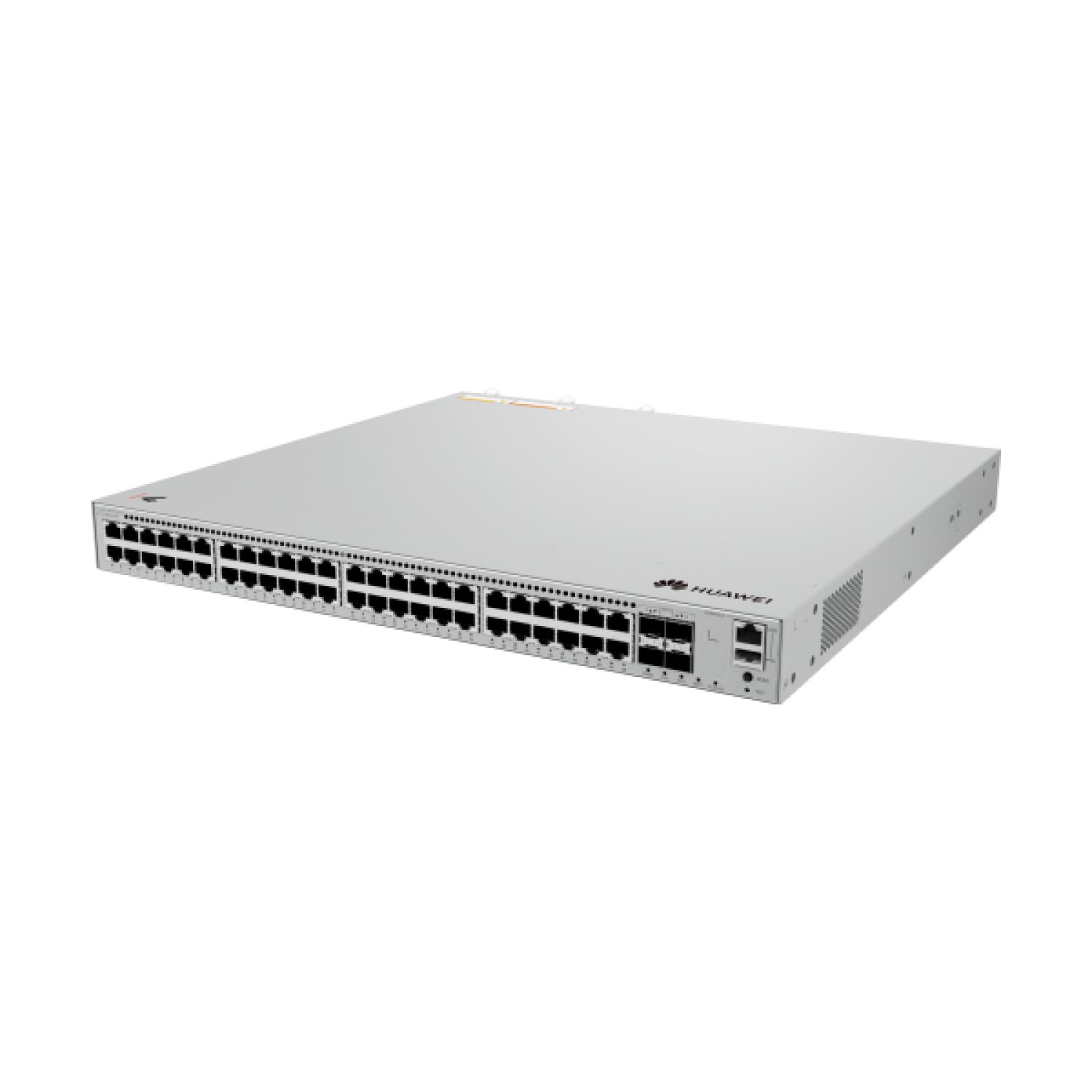 HUAWEI S310-48P4X,S310-48P4X,S310-48P4X (48*10/100/1000BASE-T PORTS(380W POE+), 4*10GE SFP+ PORTS, PLUGGABLE POWER SUPPLY)  SWITCHING CAPACITY: 176GBPS FORWARDING: 131 MPPS INTERFACE : 48*10/100/1000BASE-T PORTS(380W POE+), 4*10GE SFP+ PORTS POE OUT