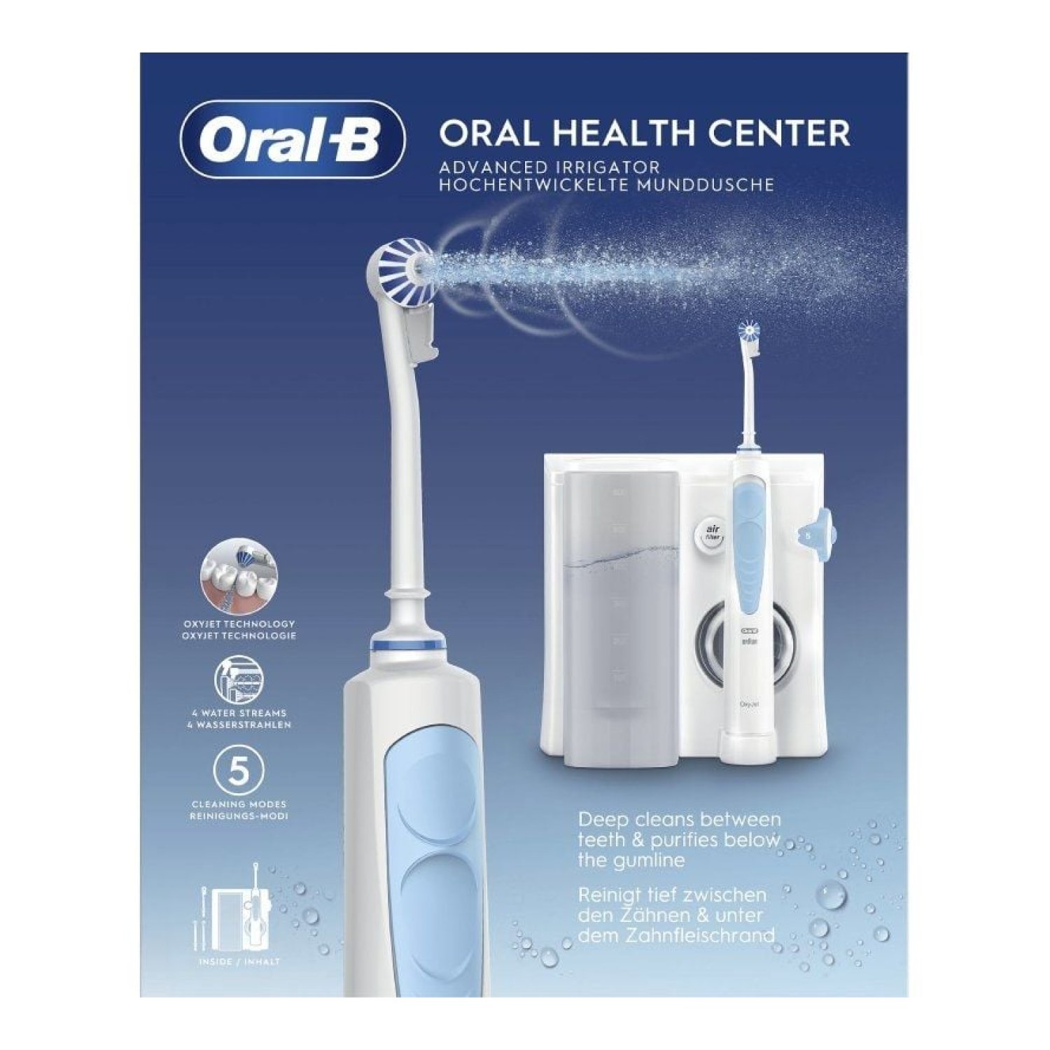 Irrigador Bucal Oral-B Oxyjet