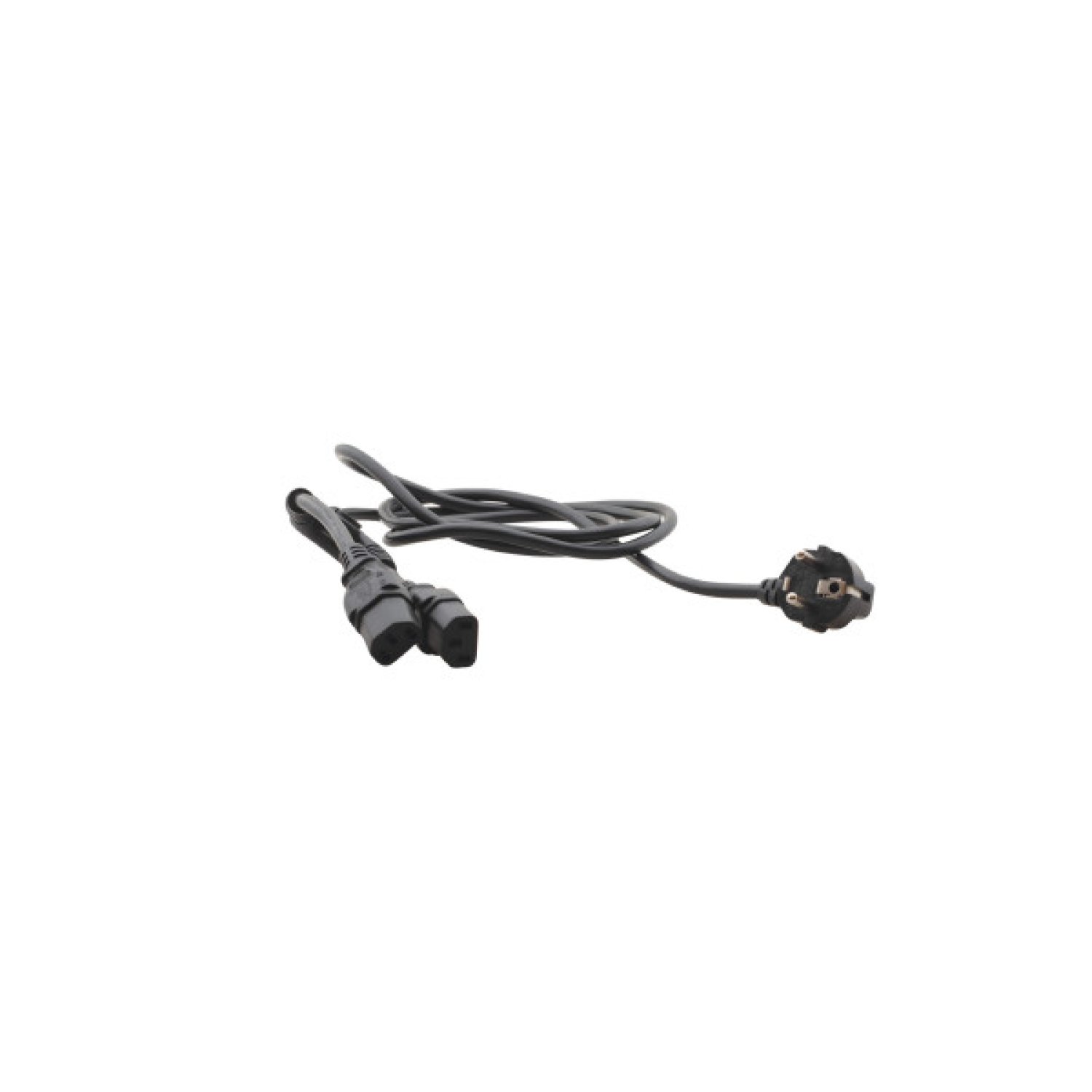 Kramer Electronics C-ACY/EU cable de transmisión Negro 1,8 m Enchufe tipo E+F IEC C13