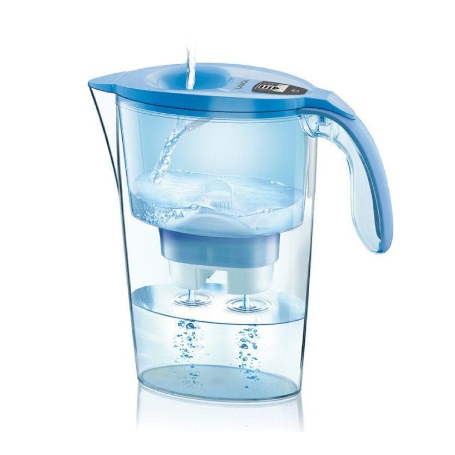 Jarra Filtrante Laica Stream Line/ Capacidad 2.3L/ Azul