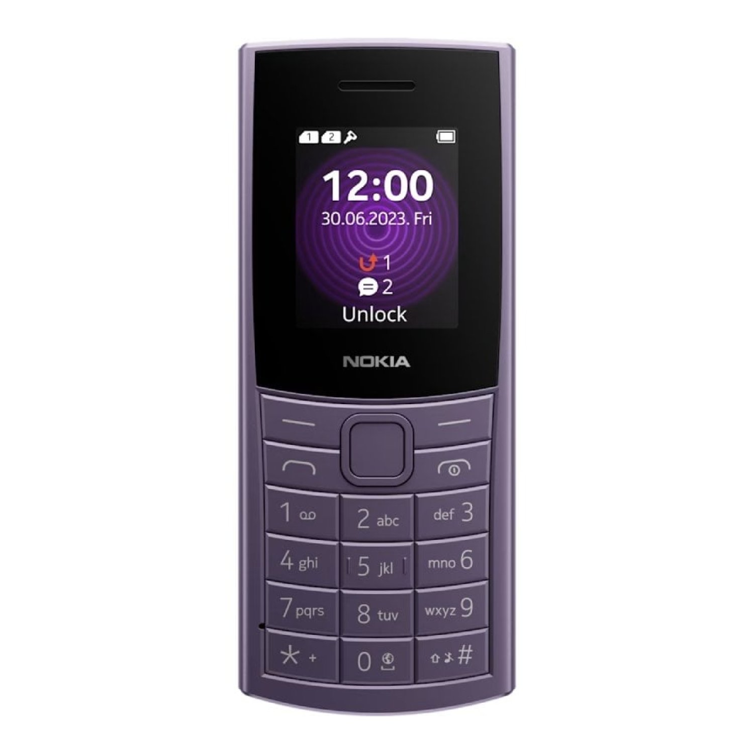 Teléfono Móvil Nokia 110 4G 2nd Edition/ Púrpura