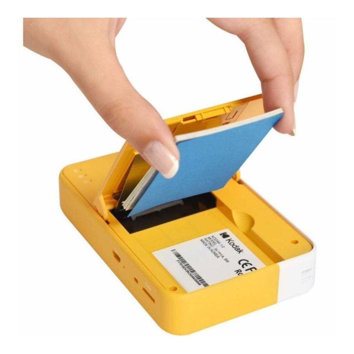 Papel Fotográfico para Cámara Printomatic y STEP Touch Kodak Zink/ 2"x3"/ 20g/ 20 Hojas
