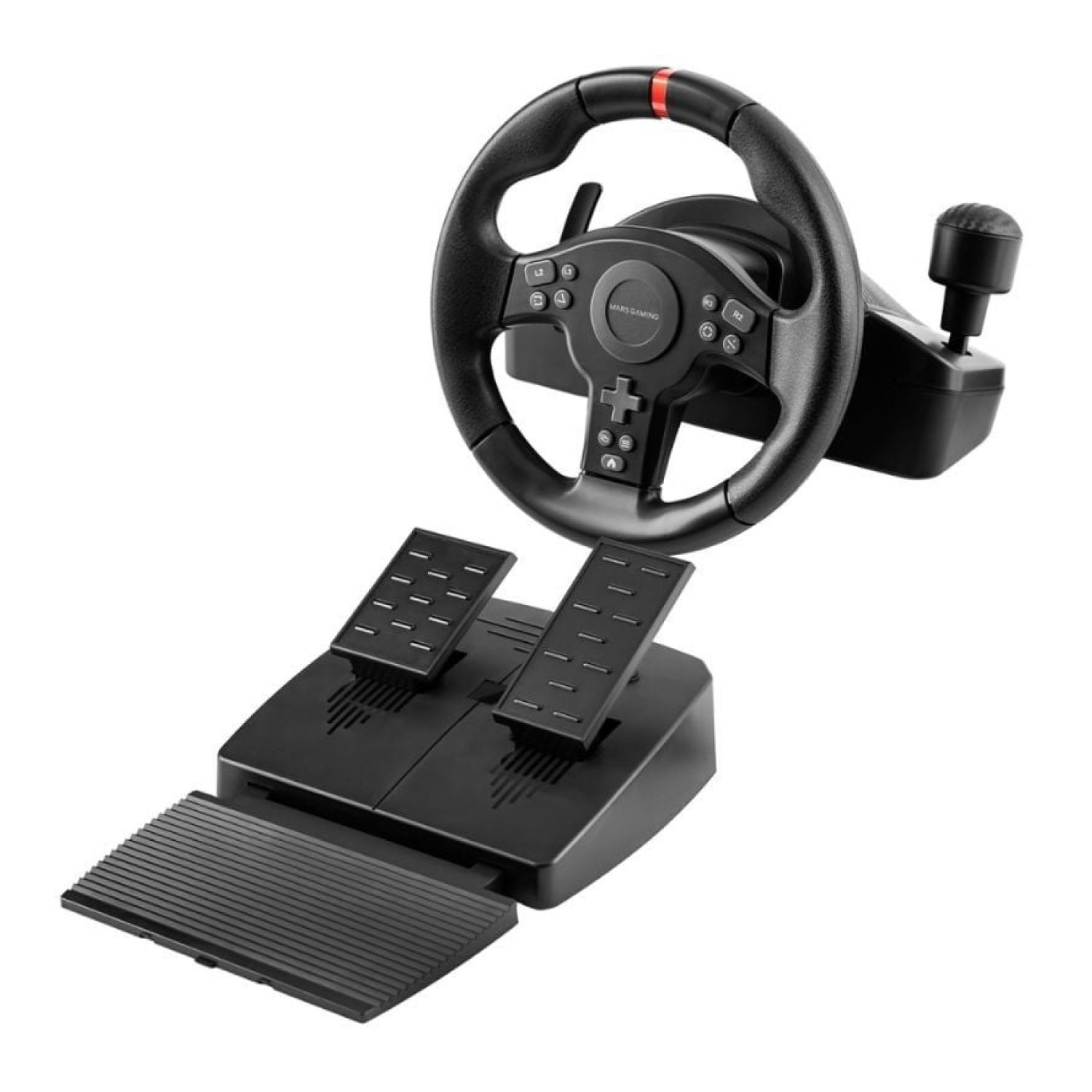 Volante con Pedales y Cambio de Marchas Manual Mars Gaming MWH-RSXONE