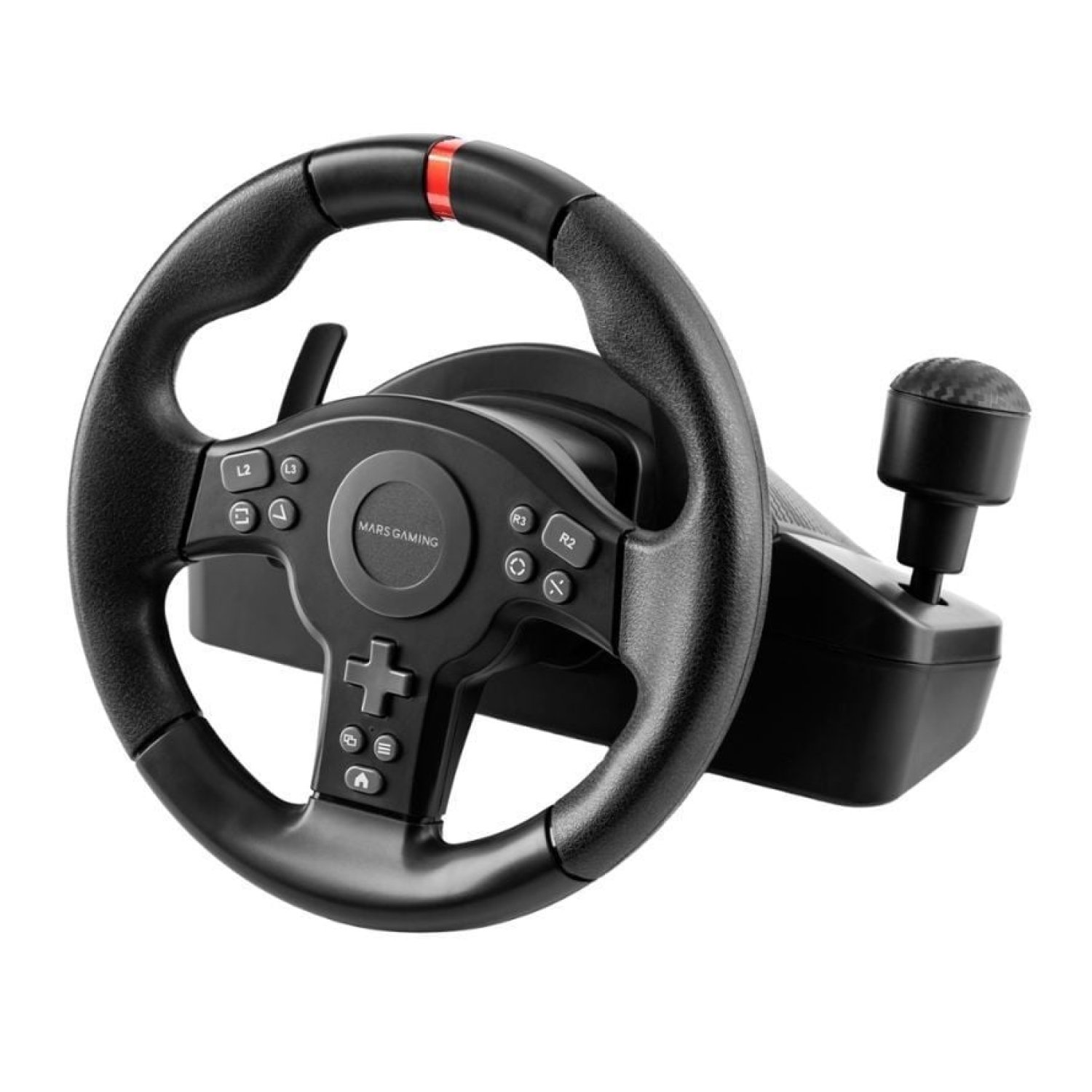 Volante con Pedales y Cambio de Marchas Manual Mars Gaming MWH-RSXONE