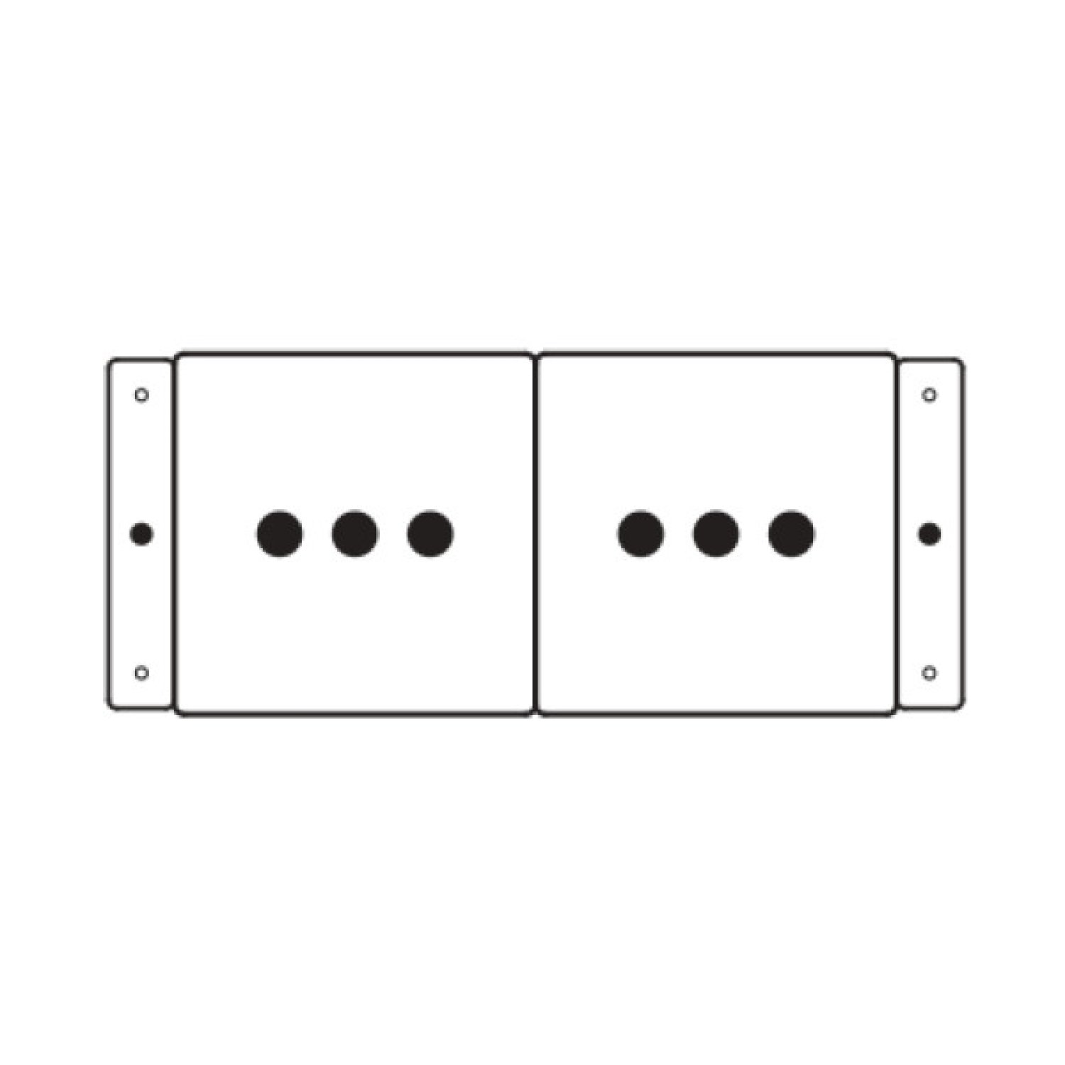 Kramer Electronics TS-2IT toma de corriente