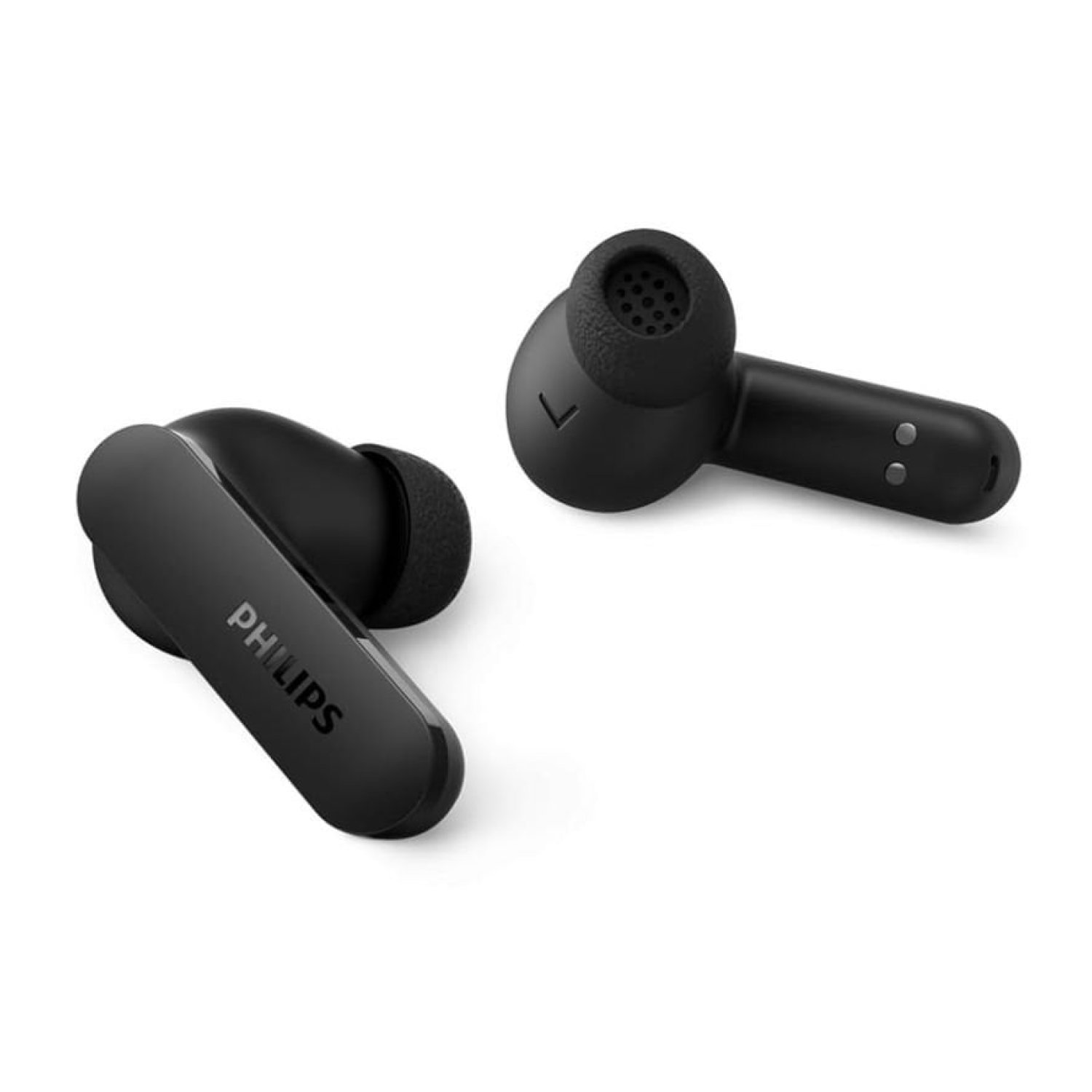 Auriculares Bluetooth Philips TAT2100BK con estuche de carga/ Autonomía 8h/ Negros
