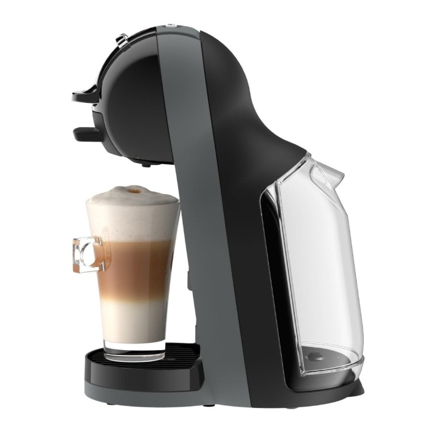 Cafetera de Cápsulas Delongui Mini Me 2/ Negro y Gris