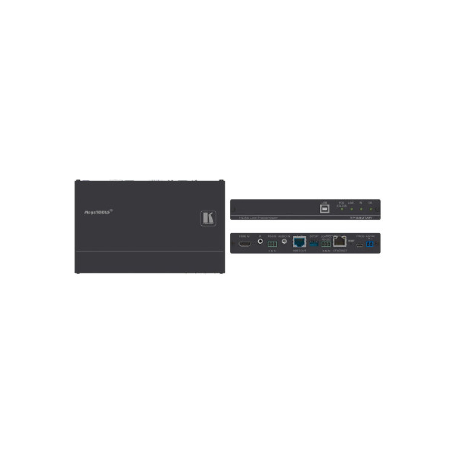 Kramer Electronics TP-590TXR extensor audio/video Transmisor de señales AV Negro