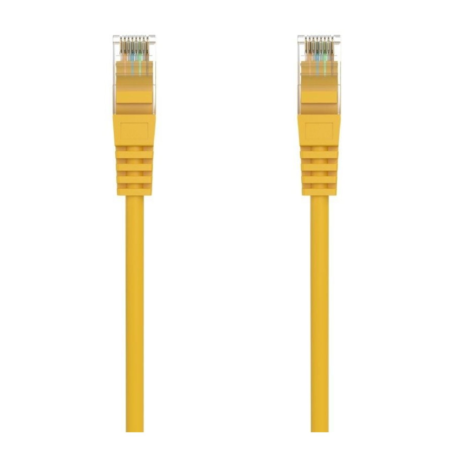 Cable de Red RJ45 AWG24 UTP Aisens A145-0563 Cat.6A/ LSZH/ 25cm/ Amarillo