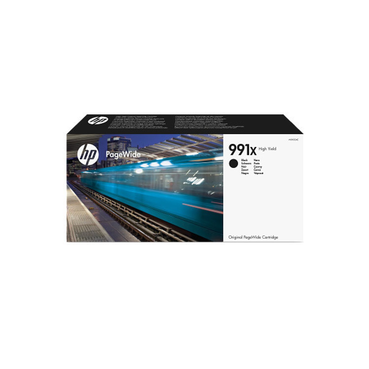 HP Cartucho Original PageWide 991X de alta capacidad negro
