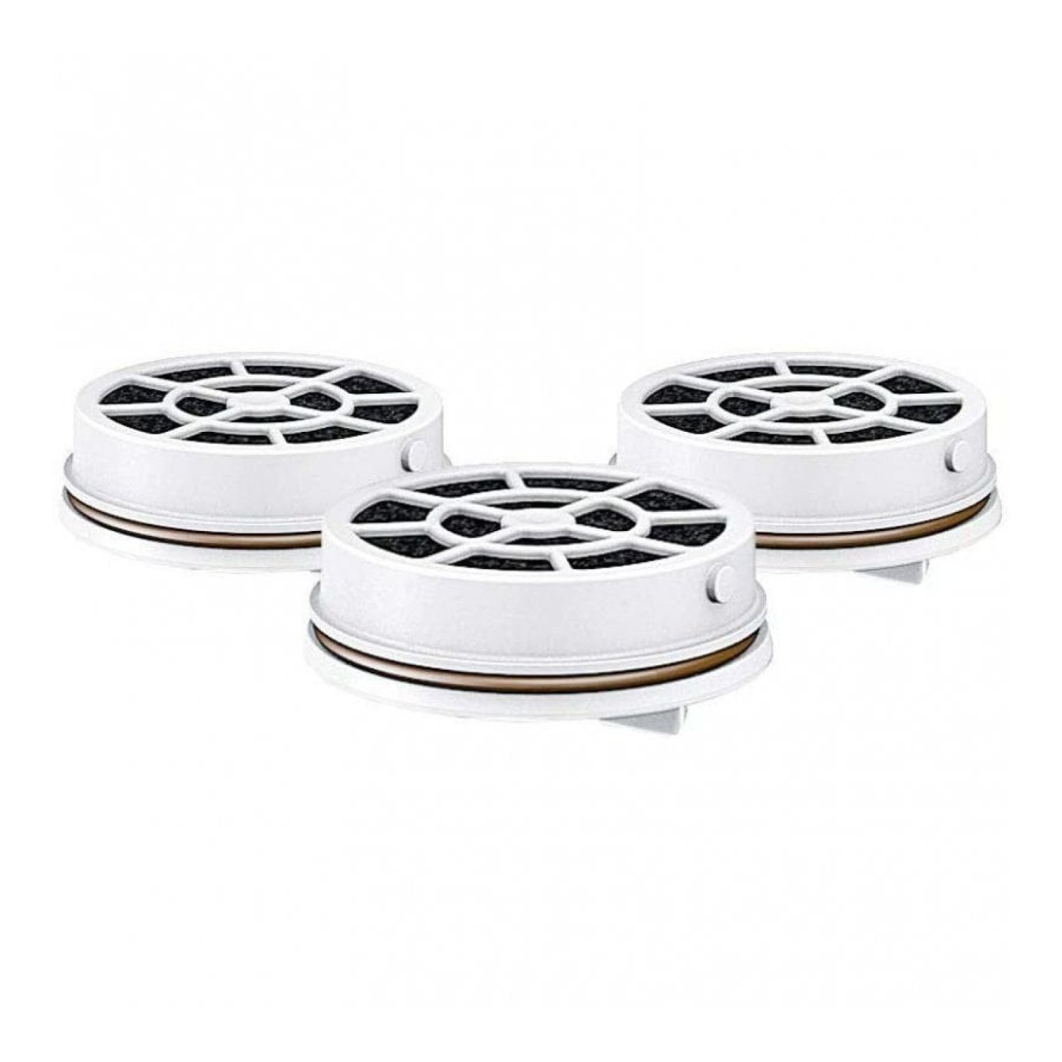 Filtro de Carbón FAST DISK Laica FD03A/ Pack de 3 Unidades/ Compatibilidad Flown go