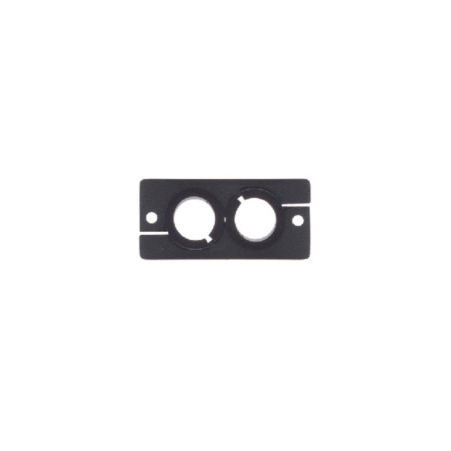 Kramer Electronics WCP-2 placa de pared y cubierta de interruptor