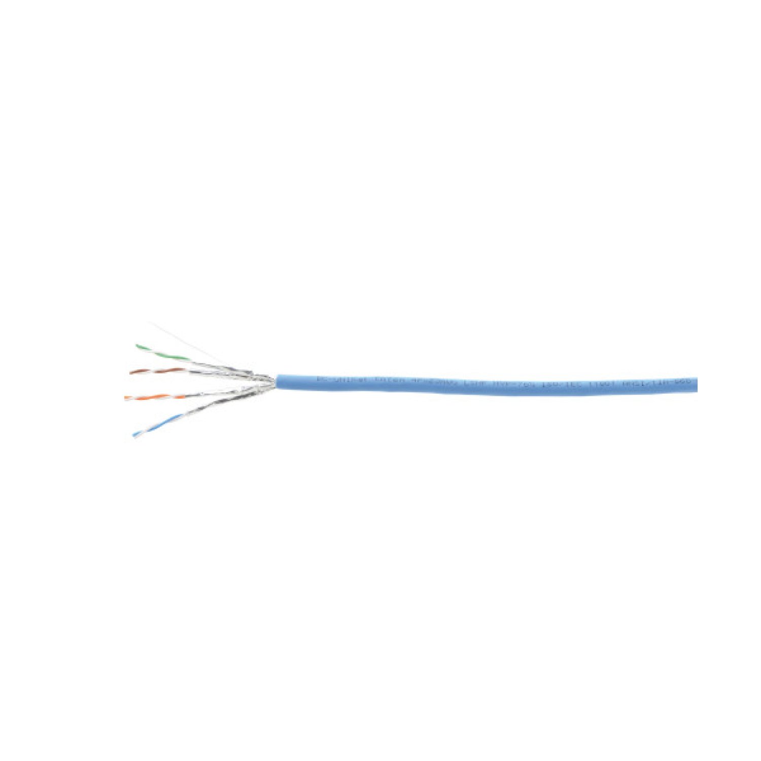 Kramer Electronics BC-UNIKAT/LSHF-100M cable de red Azul Cat6a U/FTP (STP)
